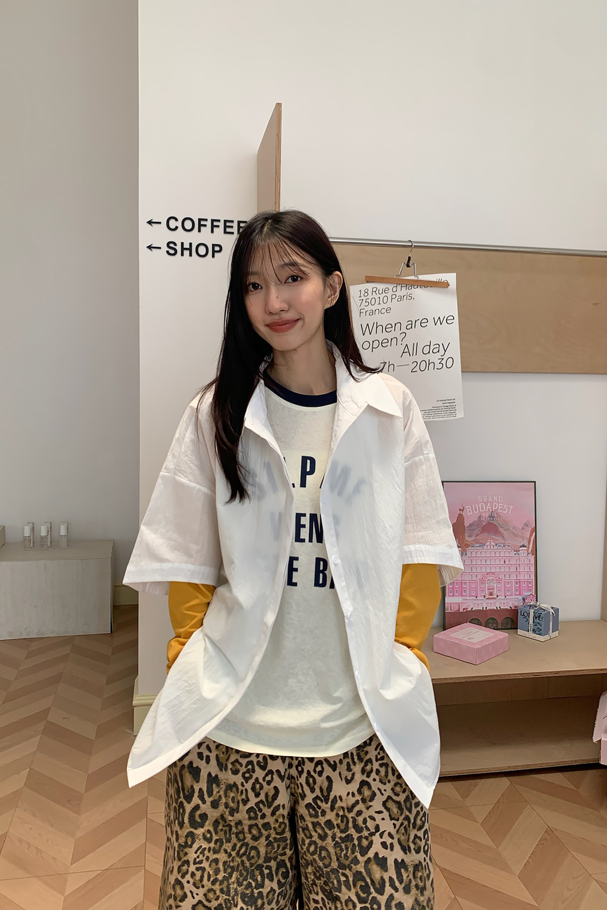 June｜弧形下擺素面短襯 4色