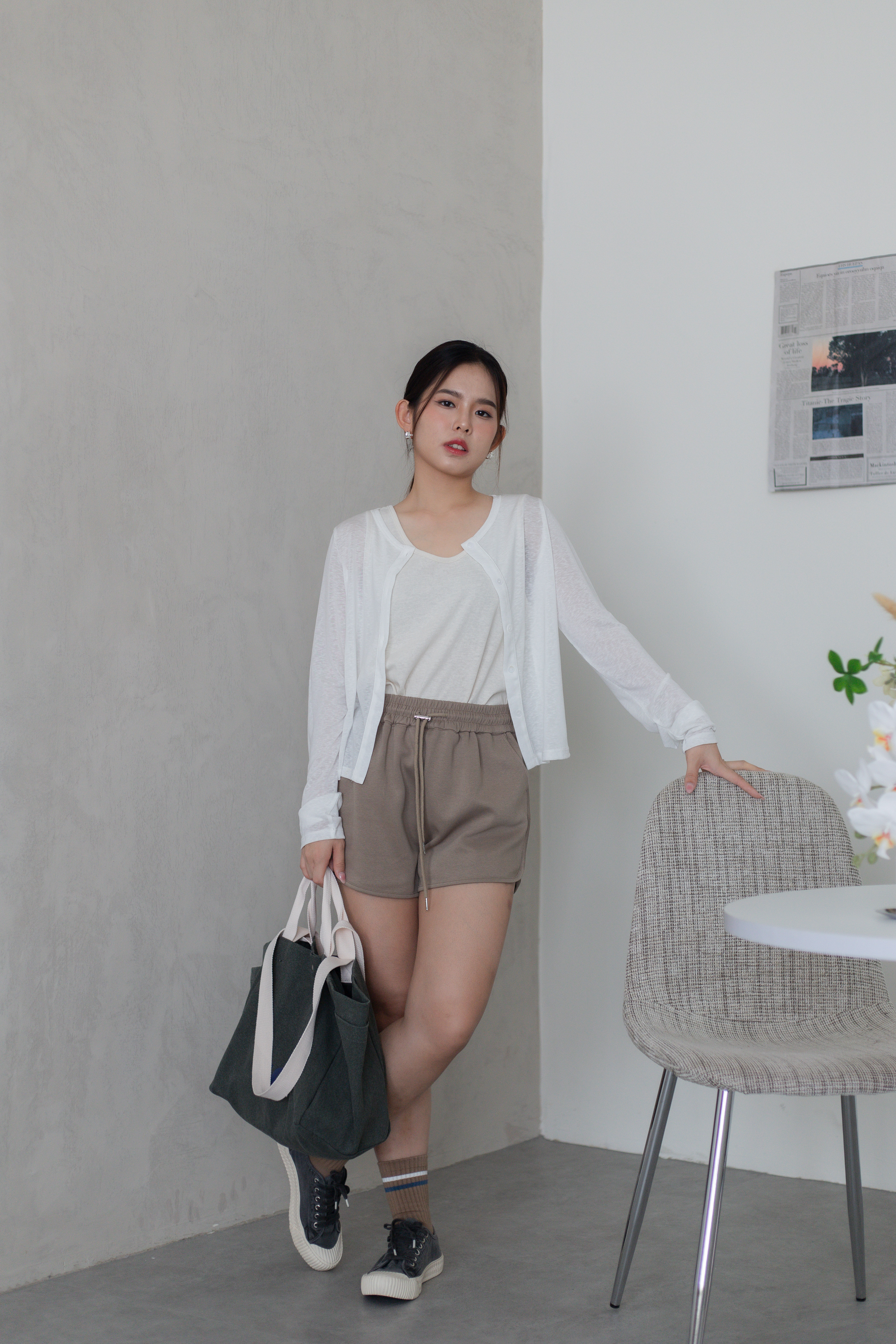 Derson Relaxed Short Khaki -2784PSKHA