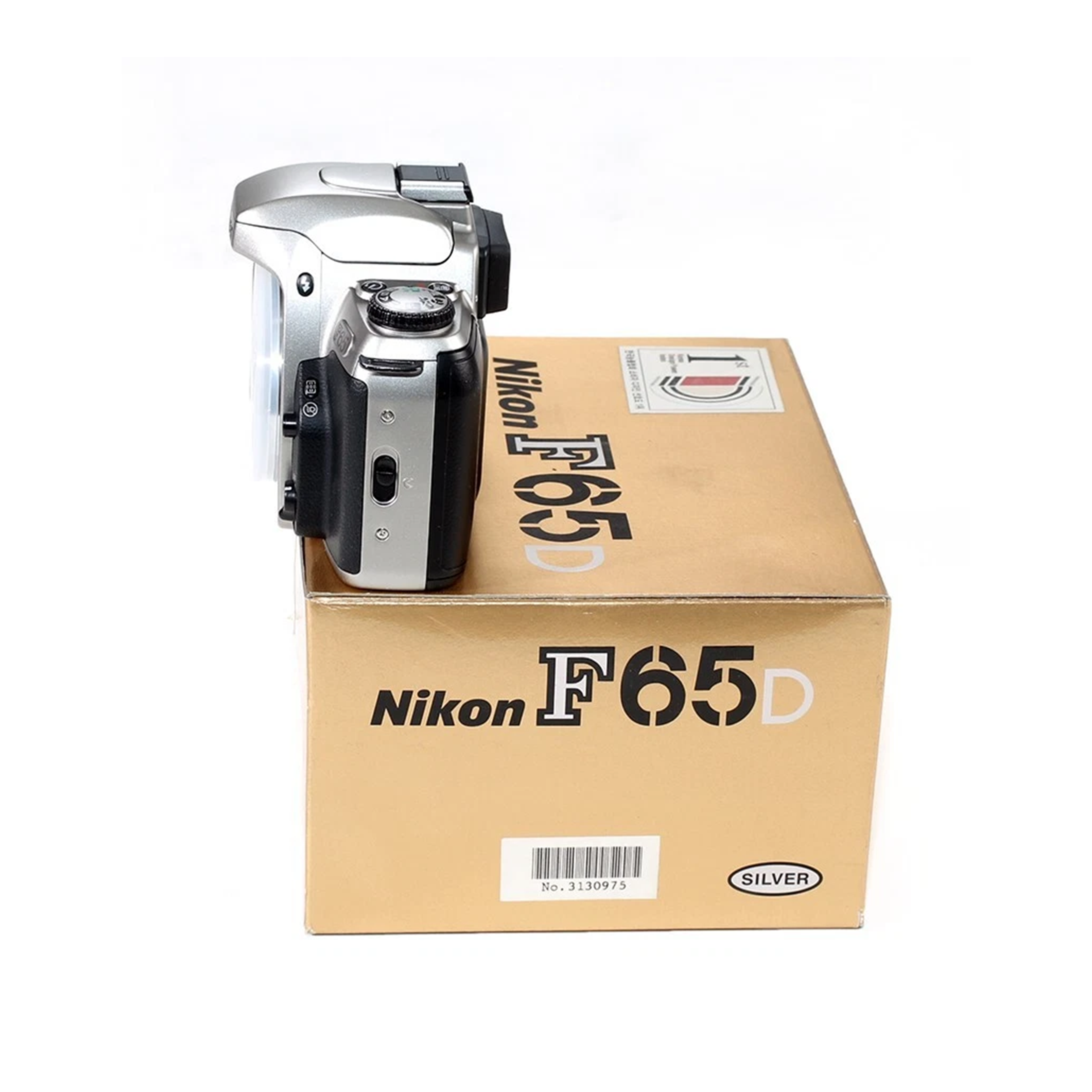NIKON F-65D SILVER BODY w/ SB27 FLASH HK$500