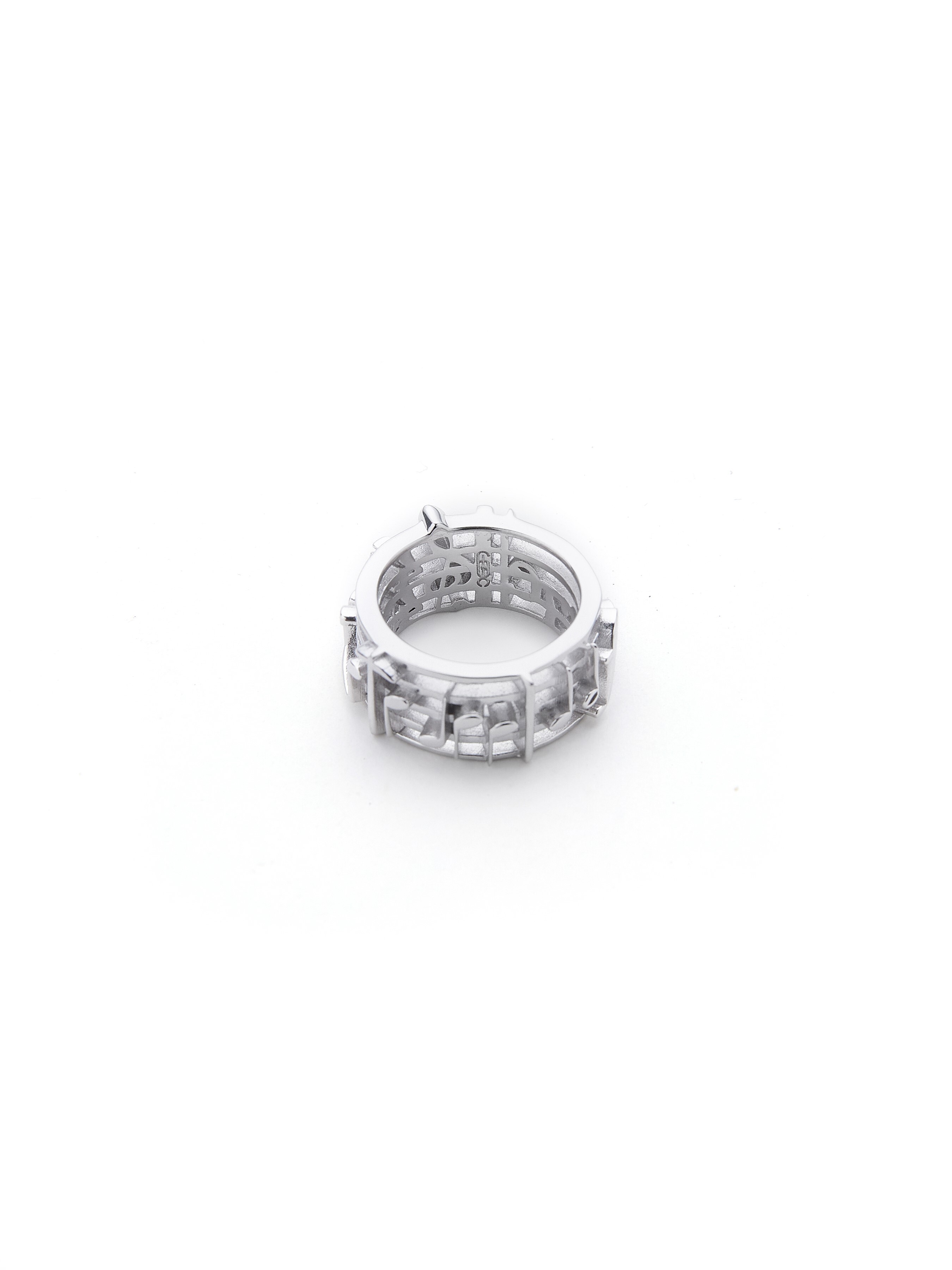 Fe3c 音符戒指 Staff Ring