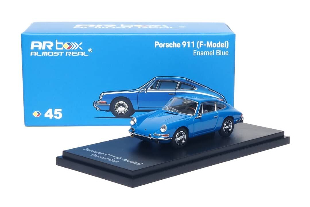 預訂:1/64 SupCar  Porsche 911 (F-Model) Enamel Blue (641001001 )