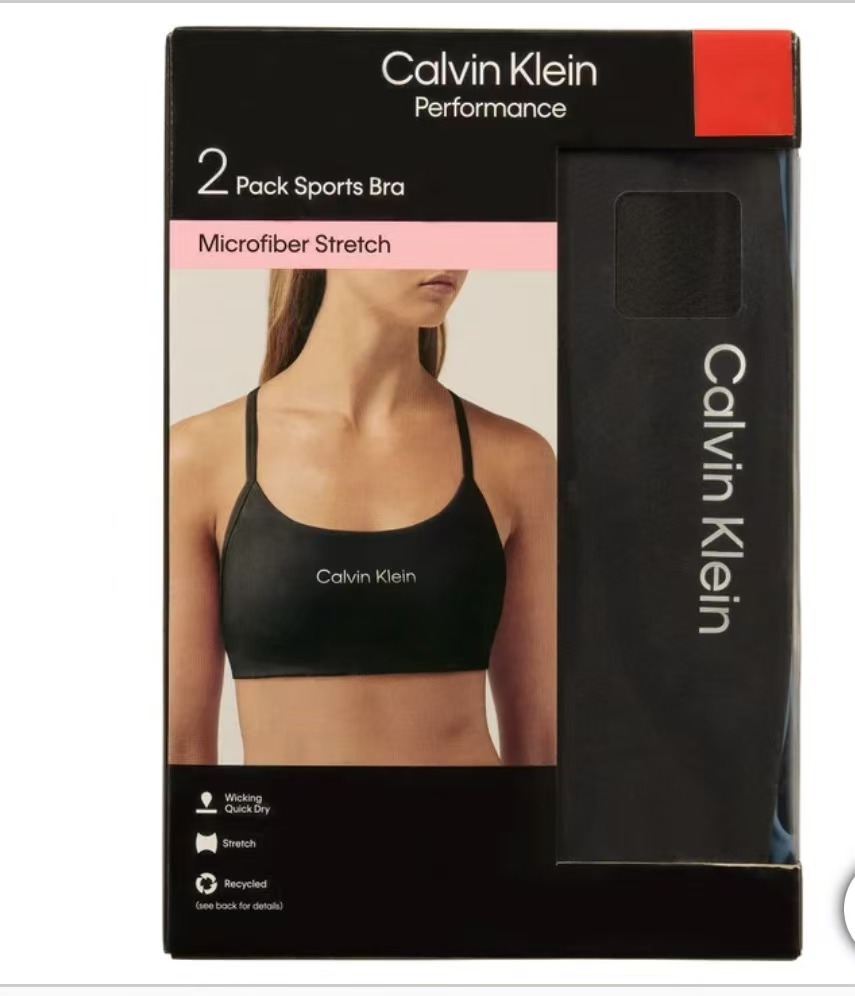 【現貨】Calvin Klein H060943 女裝運動內衣 2件裝
