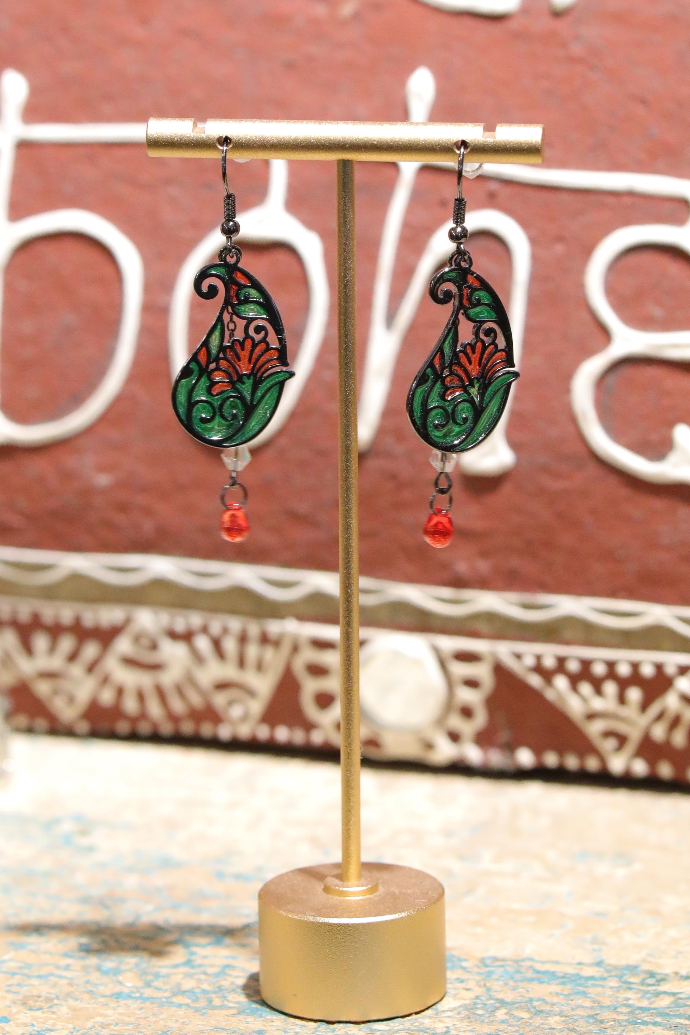 Amina earrings -  CSOZ5102 - drop (0609)