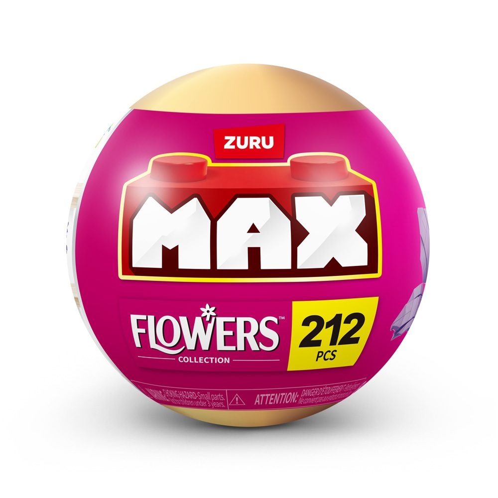 【玩具研究中心】MAX積木膠囊-朵朵花兒系列 隨機出貨一款
