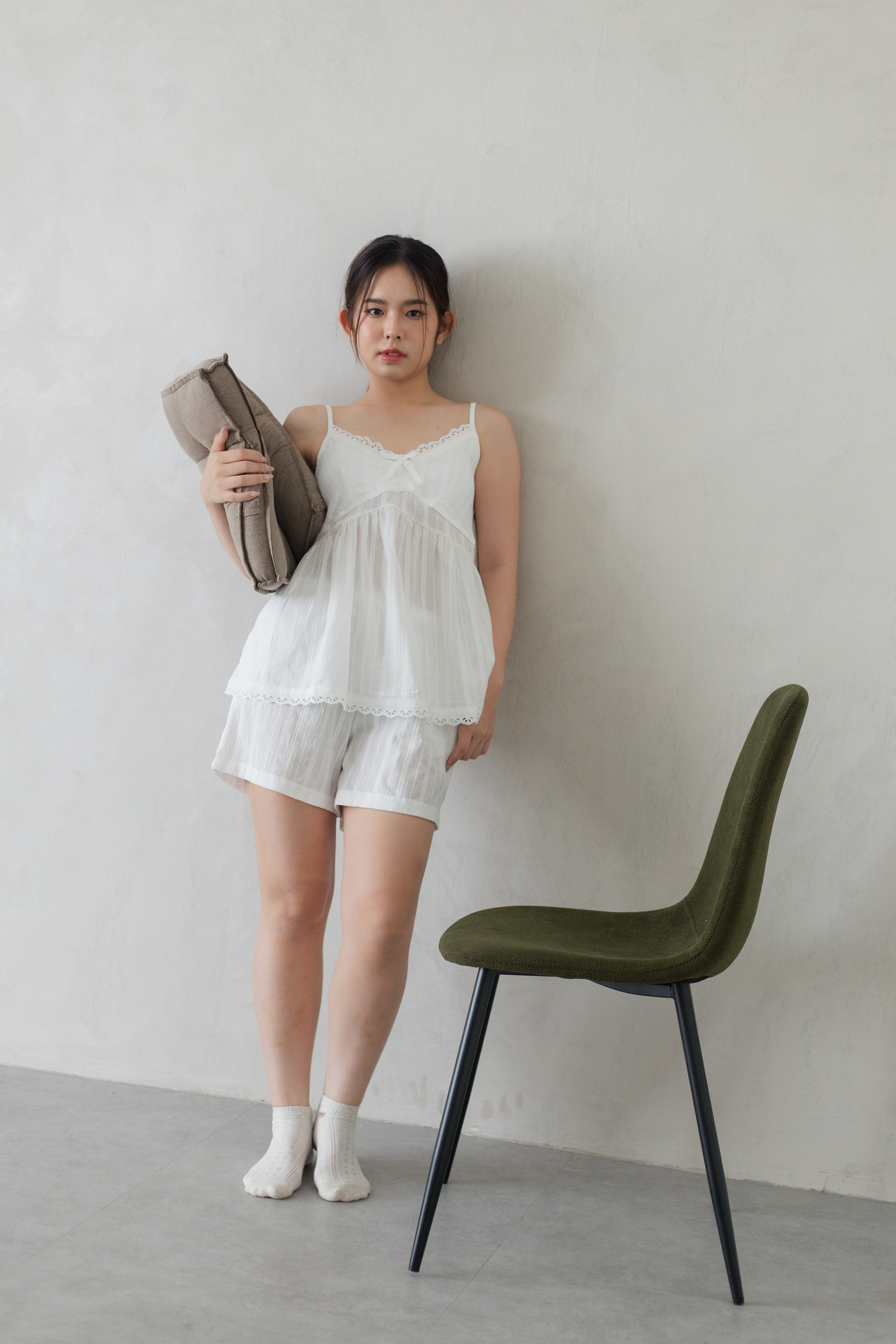 Carmen Crochet  Camisole Lounge Set (Padded) -2793SS