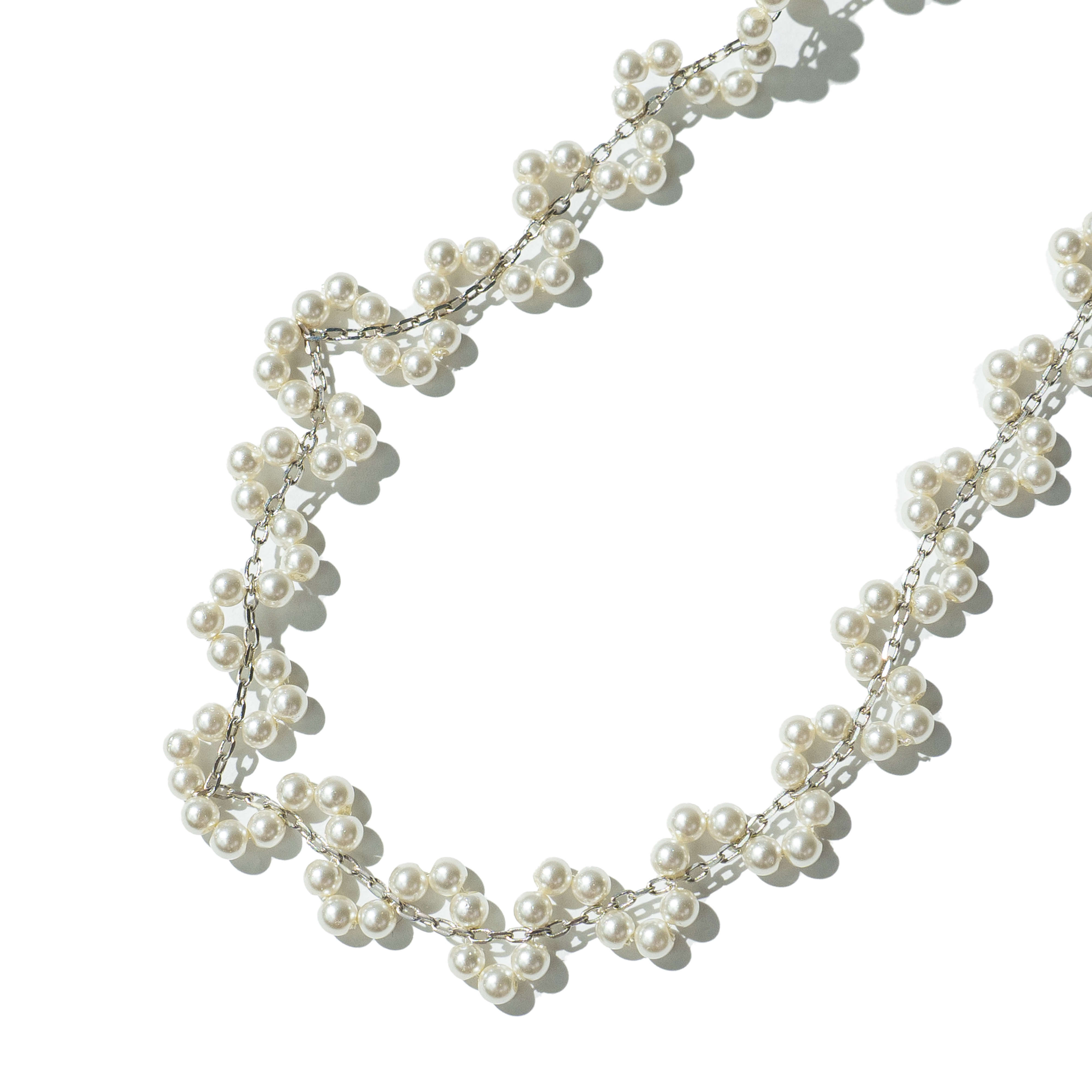 Wave Pearl Necklace 波浪珍珠項鍊 [M8]