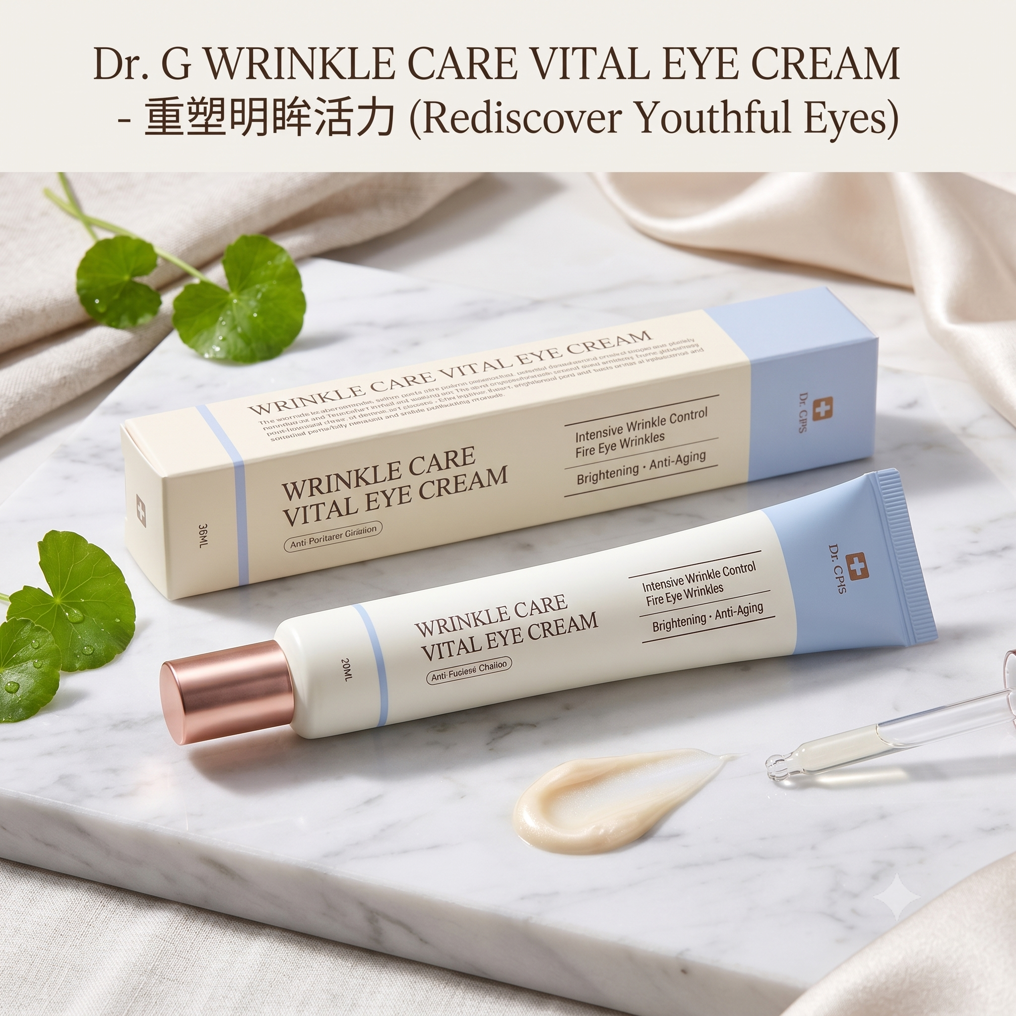 DIS-SSG0424-098 DrCPU Wrinkle Care Vital Eye Cream一支  (到期日:2026/07) (特價貨品不設退款退換)