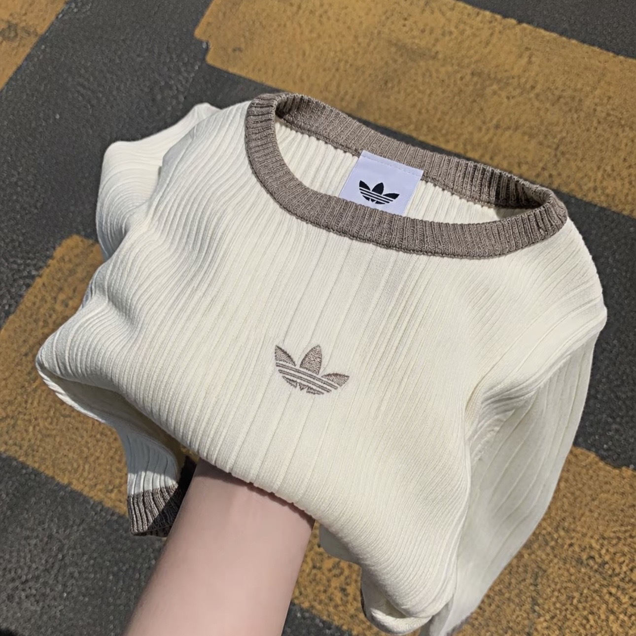 ADIDAS ORIGINALS OTT TIGHT 針織 修身 短版上衣 兩色 短袖 KS8494 KS6110