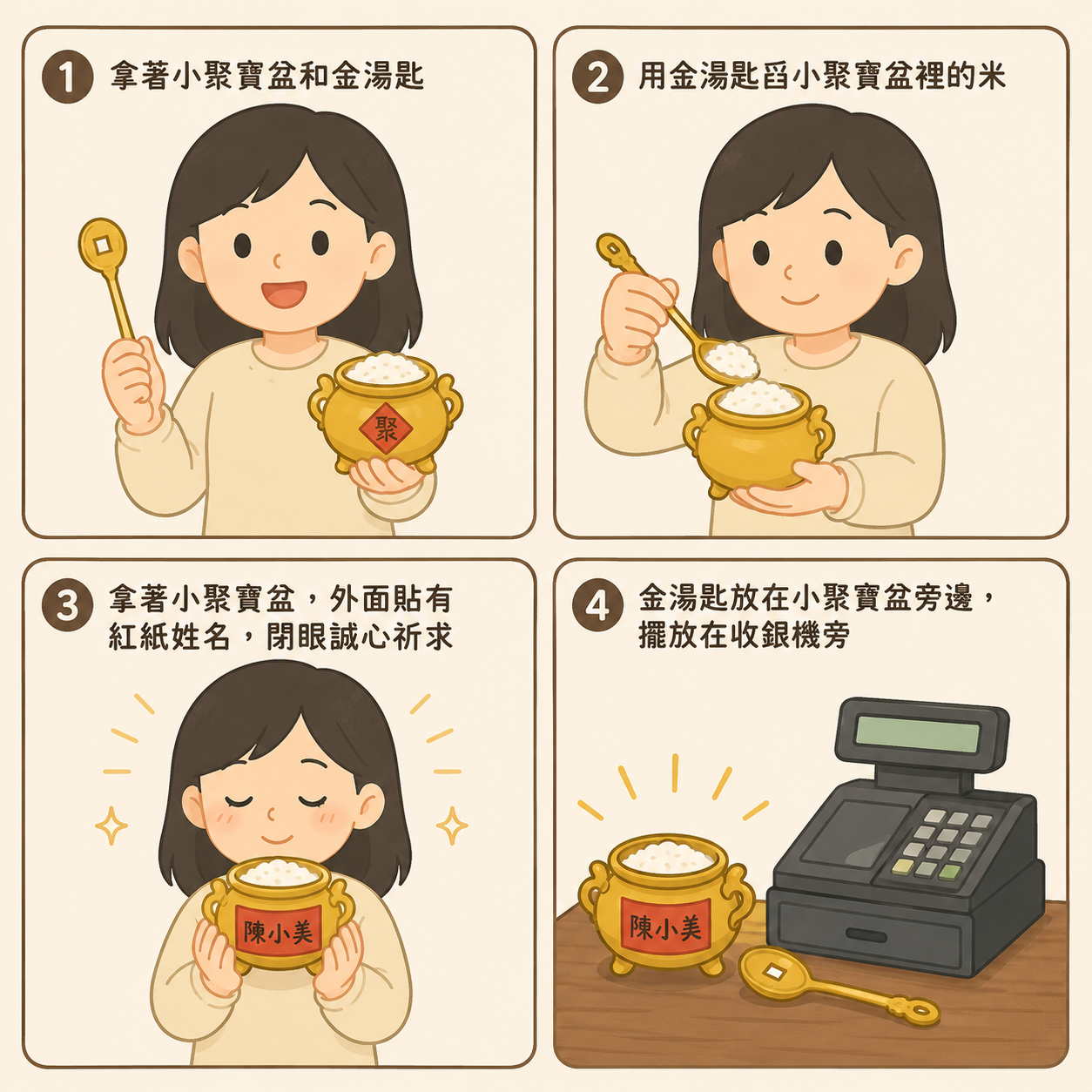 金湯匙啟用步驟