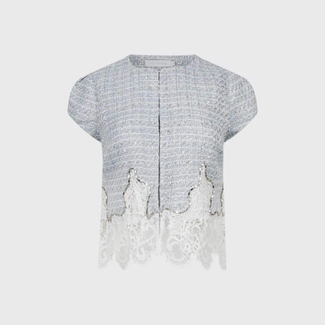 1AF0323-153 [ANNE FONTAINE] Vest Riviera #P26F374518 (C-EU-E)