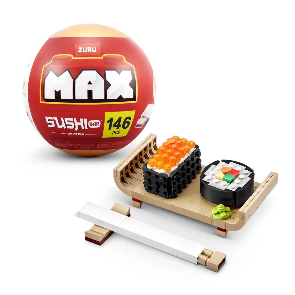 【玩具研究中心】MAX積木膠囊-日式料理系列 隨機出貨一款
