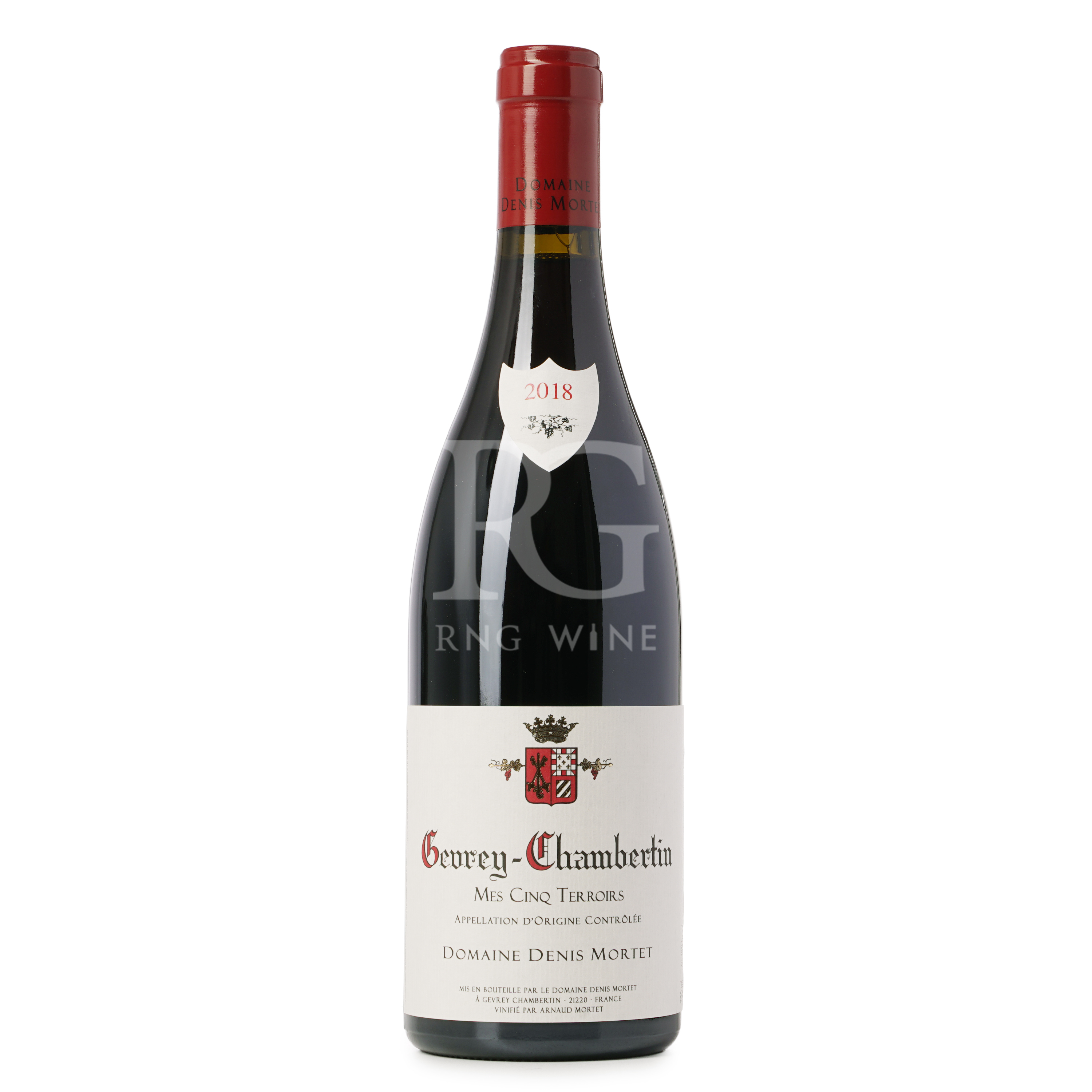 Denis Mortet Gevrey Chambertin Mes Cinq Terroirs 2018 (RP93)