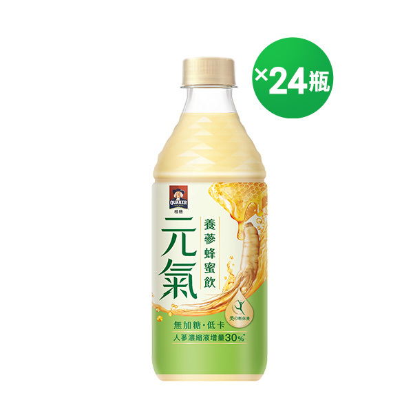 桂格 元氣養蔘蜂蜜飲450ML X24瓶
