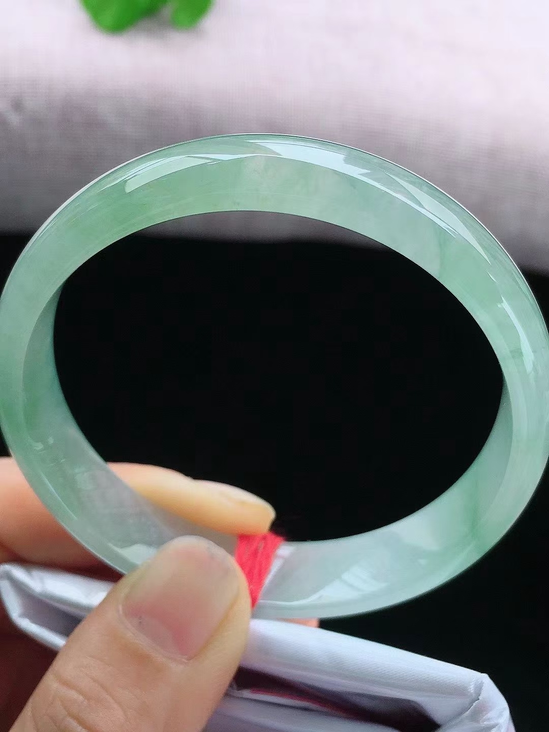 冰晴正圈翡翠手鐲,天然翡翠A玉, 緬甸玉, Jade, Jadeite