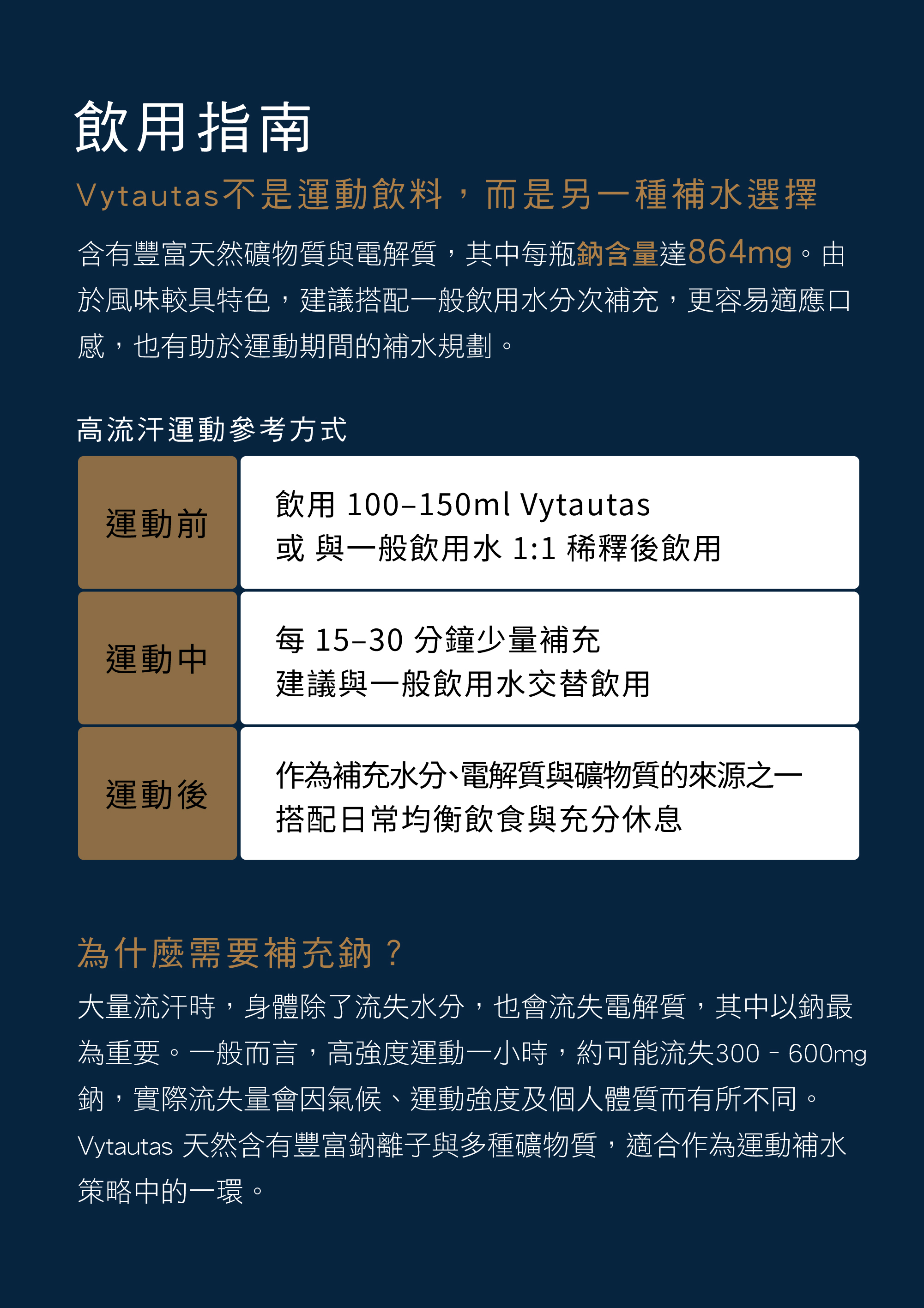 Vytautas氣泡礦泉水_飲用指南