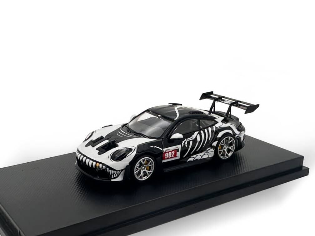 預訂:1/64  E Model Porsche 911 GT3 RS Dinosaur Skeletons #992 (EMP911DS )