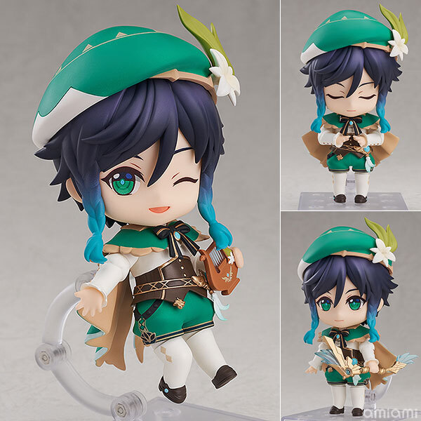 預訂1月  Good Smile Company 原神 1795黏土人 溫迪  Nendoroid Genshin Impact Venti Pre-order