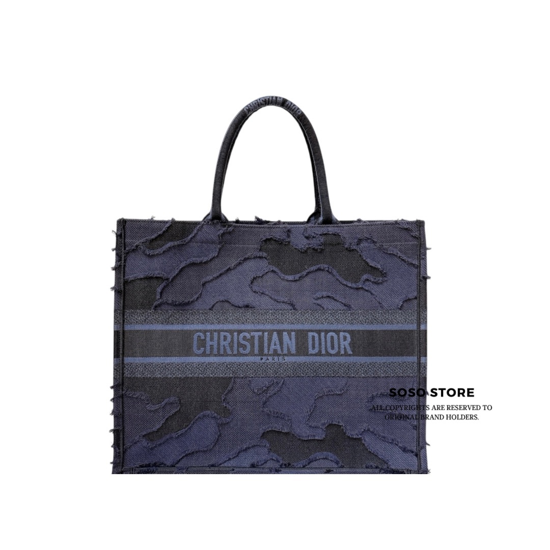 Dior Book Tote - Blue / -