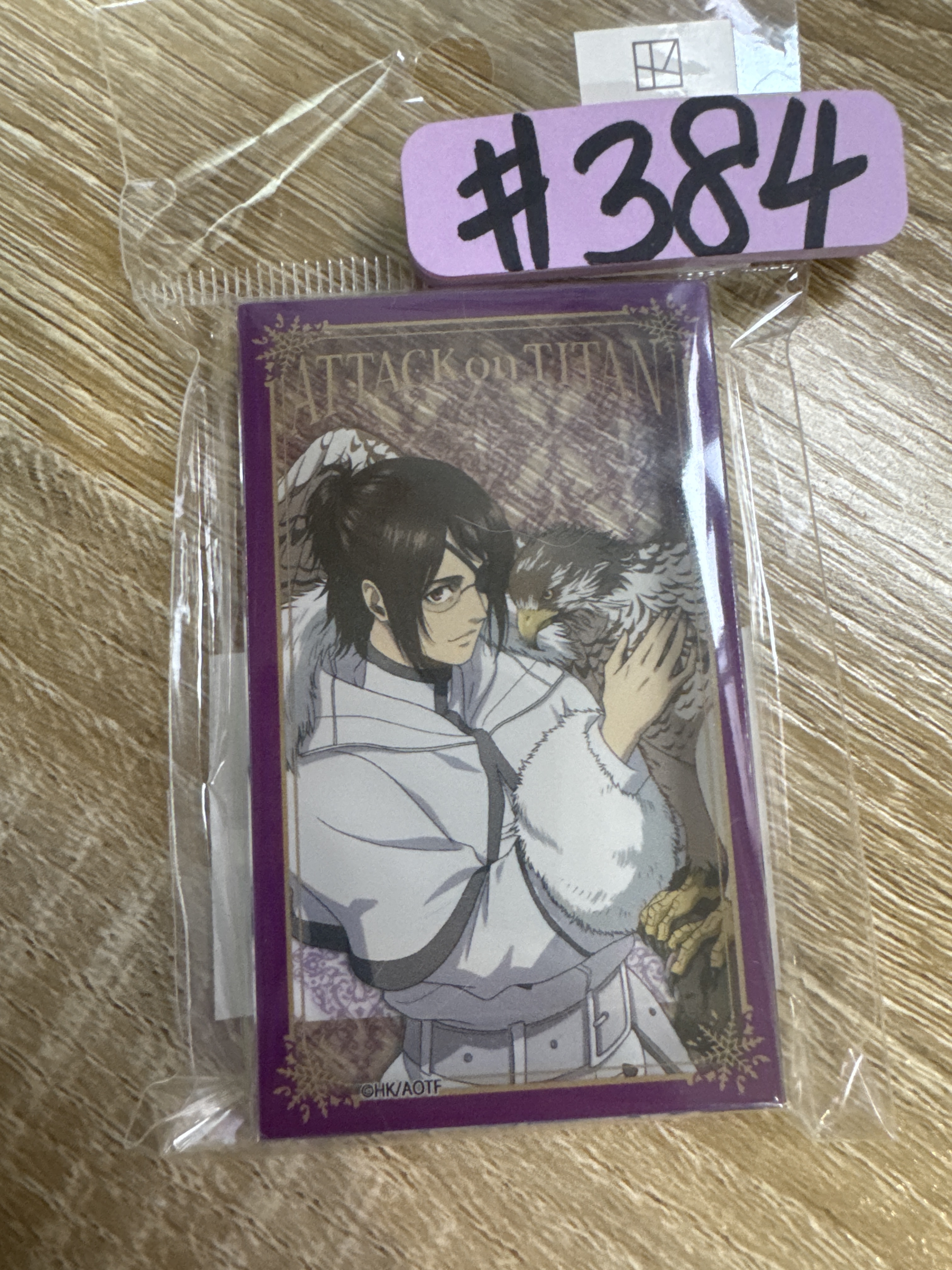 進擊的巨人 hange 膠牌#384