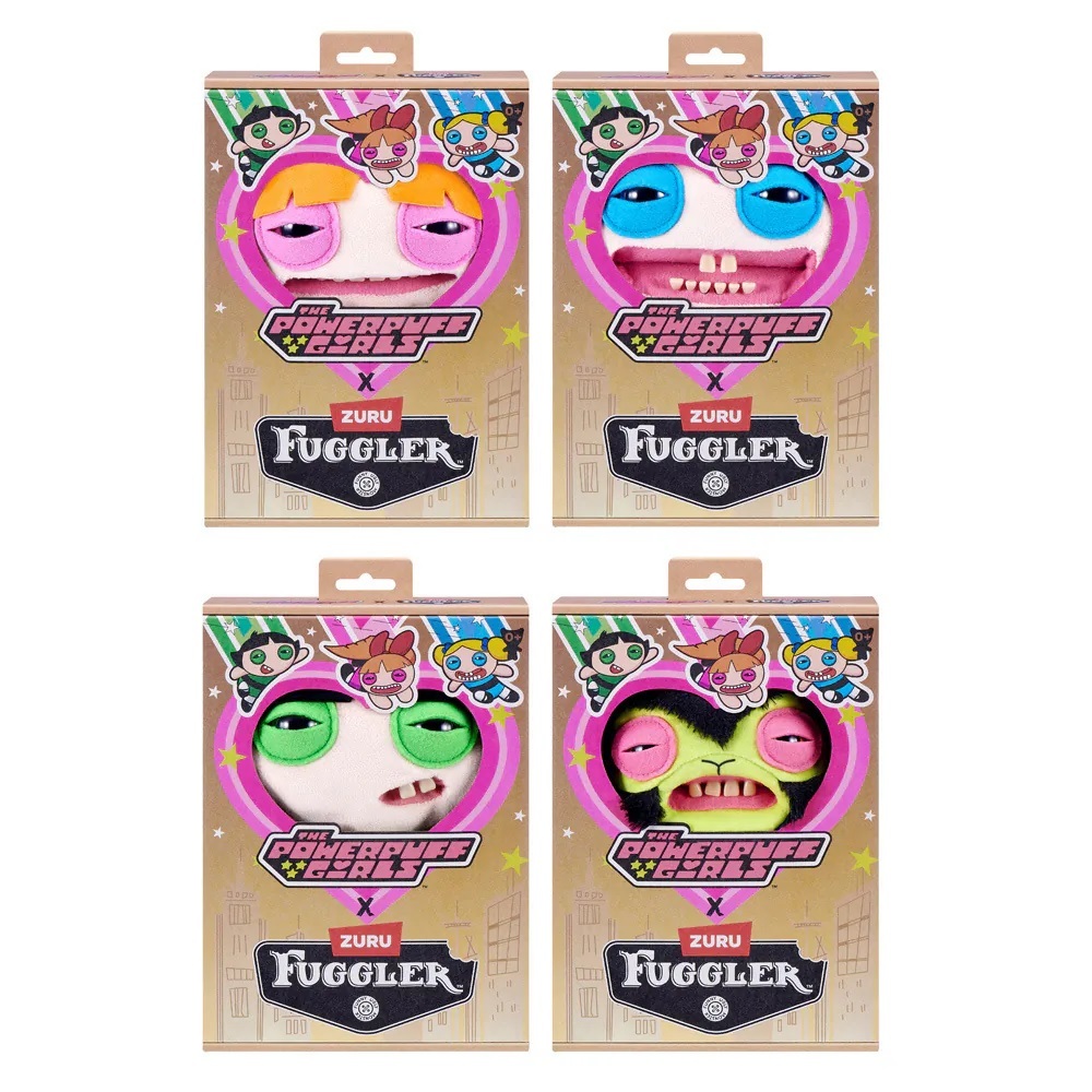 【玩具研究中心】FUGGLER牙齒怪-9吋飛天小女警系列 隨機出貨一款