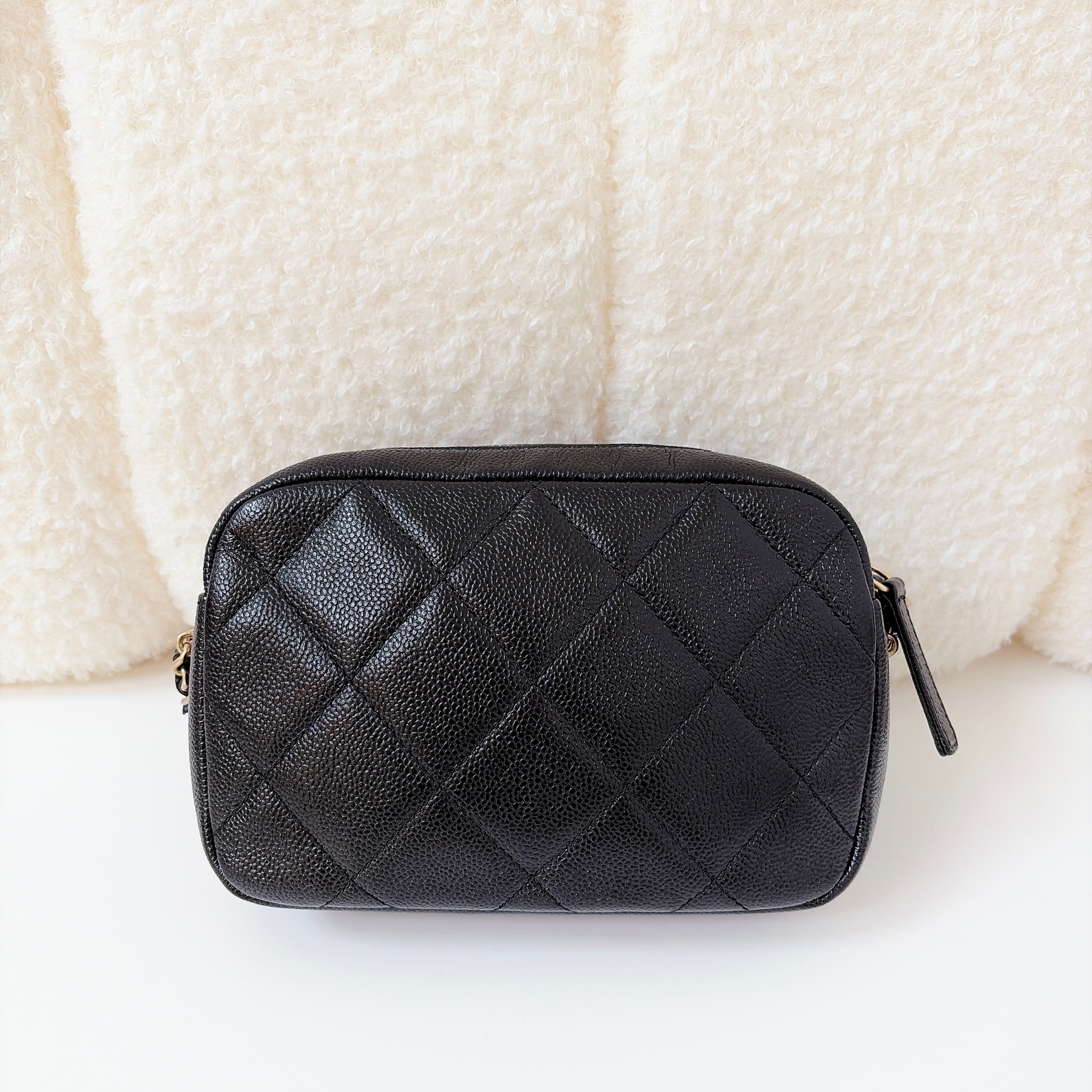 Chanel Camera Bag - Black / Gold