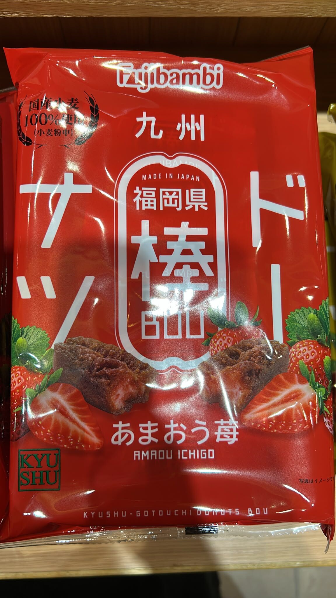 【乾貨】6月日本直送 九州福岡縣 草莓 甜甜圈棒 12入 (預售)
