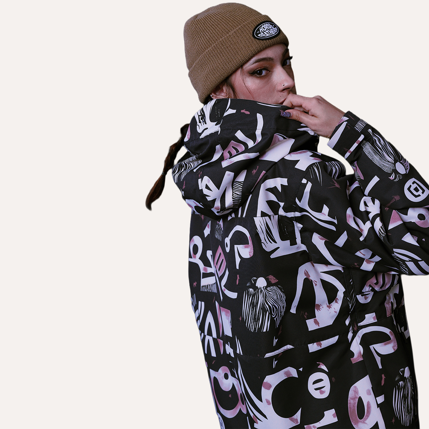 女款防水透氣滑雪外套(10K/10K)_NEVA JACKET