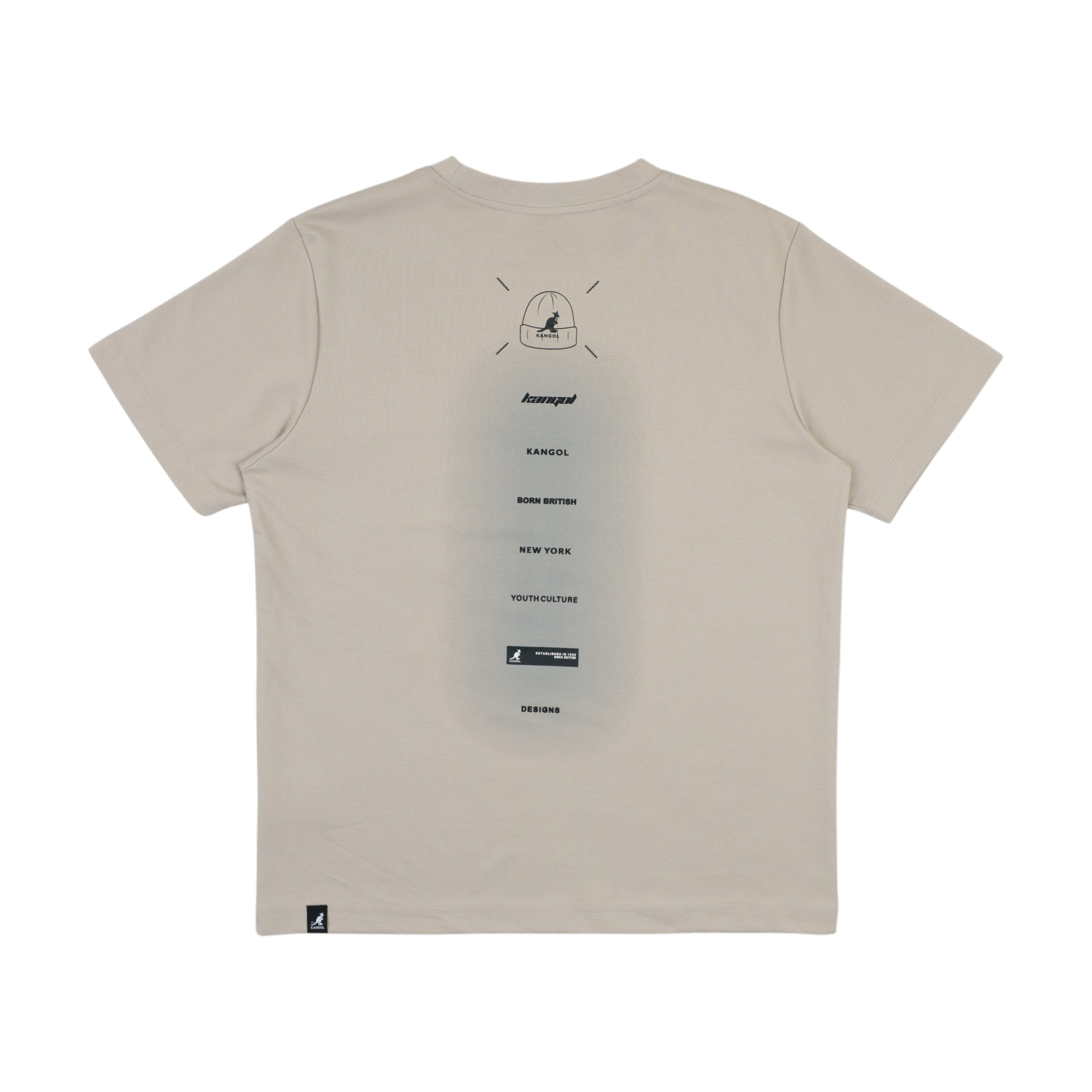 KANGOL 短T 卡其 帽子 正肩版 印花T 短袖 中性 6625101132