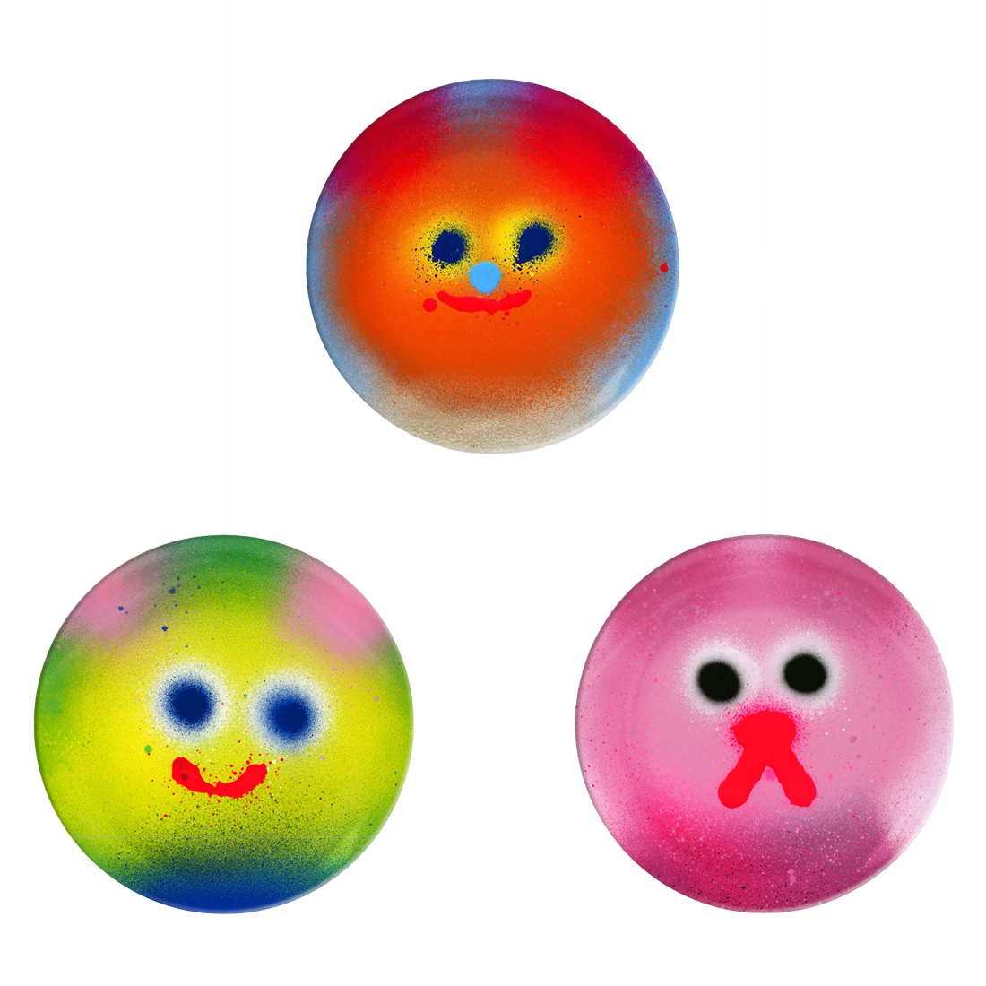 喬恩 · 布爾格曼 Jon Burgerman - Buttercake Melamine Plate (Set of 3)