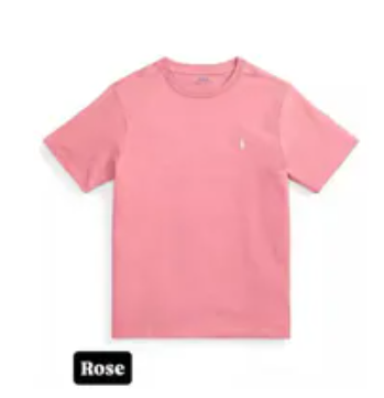 [S] PRL ROSE CREWNECK TEE, SRL272 (SRL272)