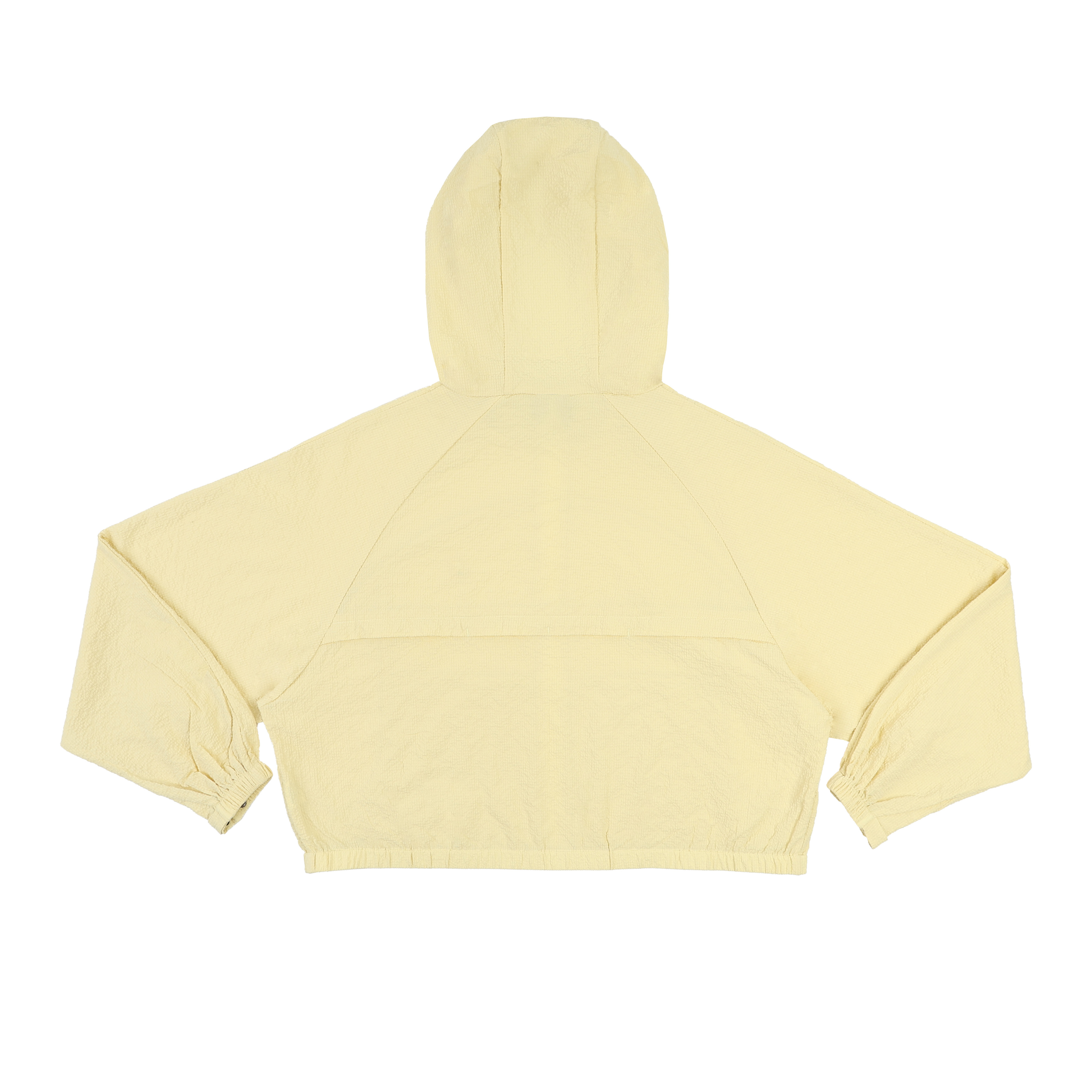 KANGOL 外套 淺黃 泡泡紗 夏日 輕薄外套 女 6622142061