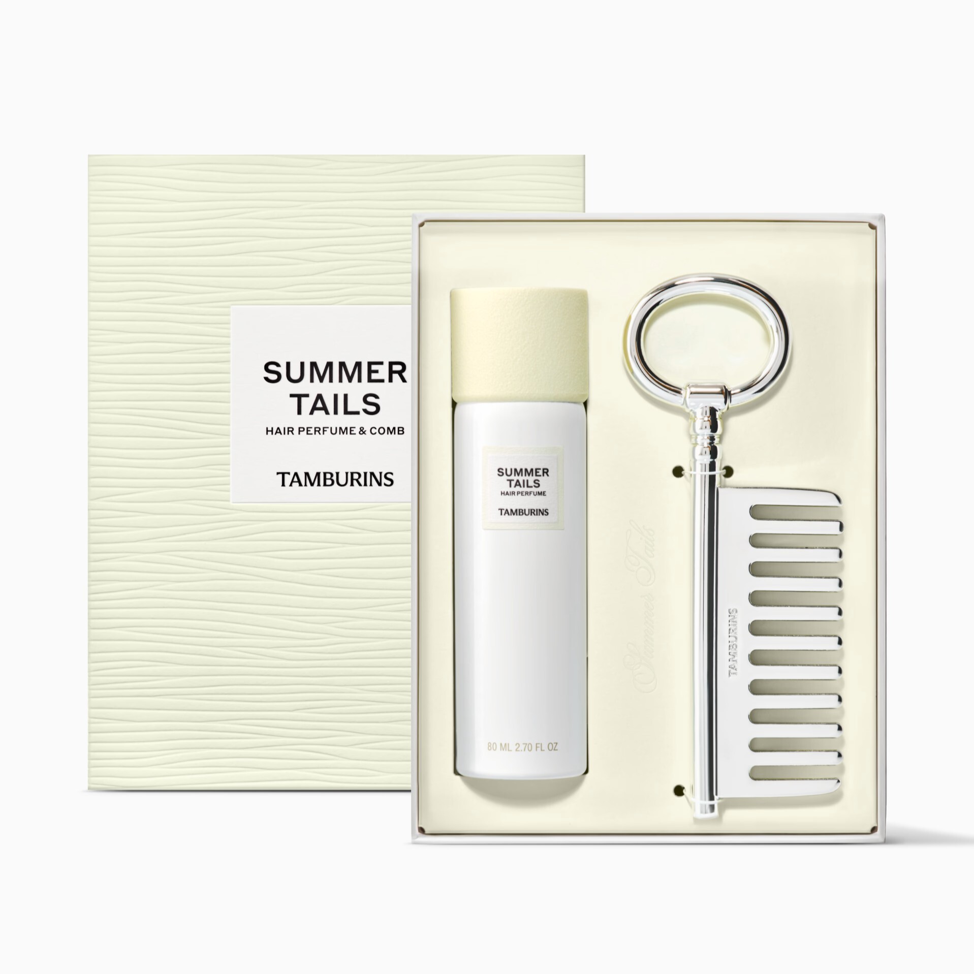 Tamburins SUMMER TAILS 夏日童話髮香噴霧&造型髮梳禮盒