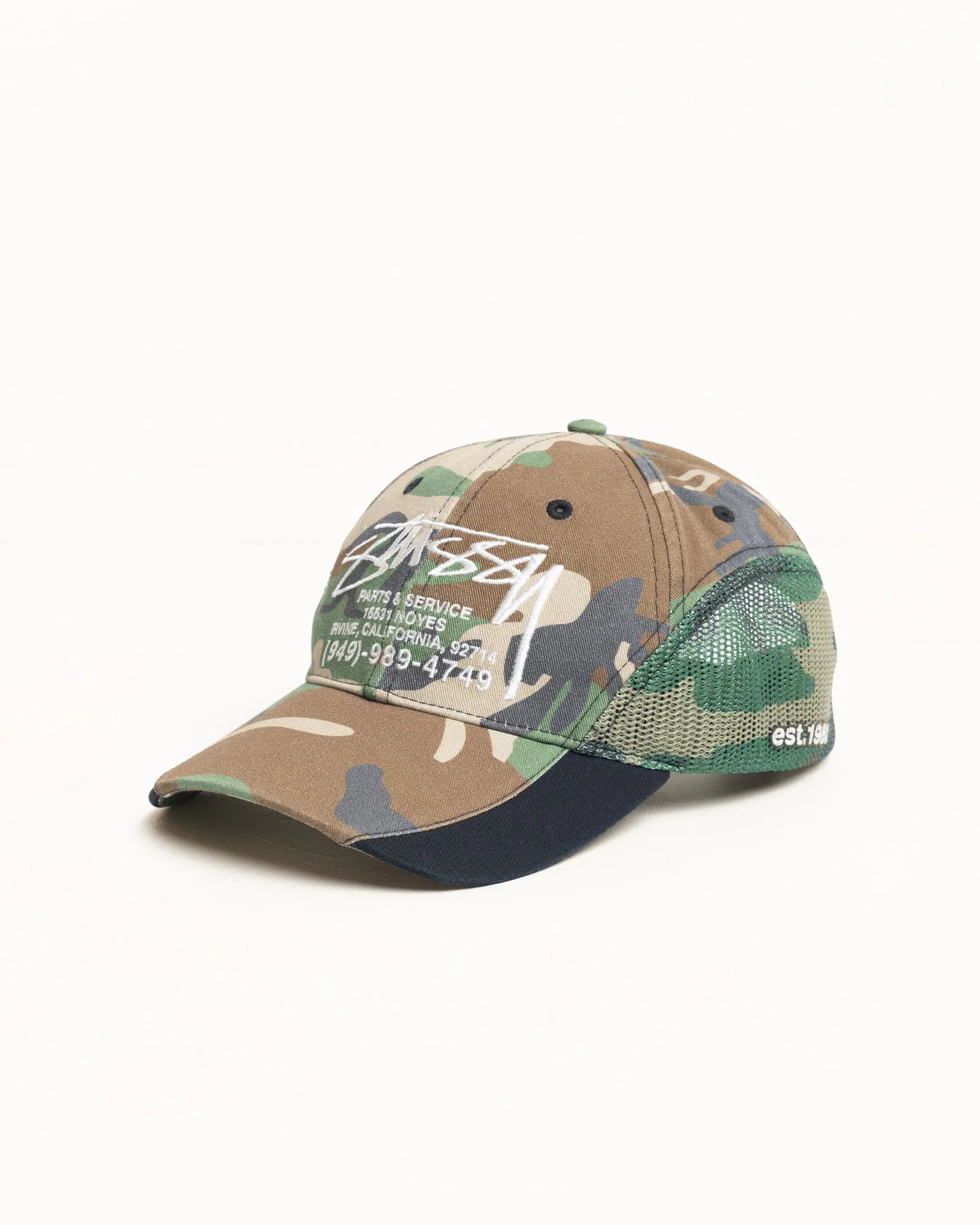【車庫服飾】STUSSY PARTS & SERVICE MESH CAP