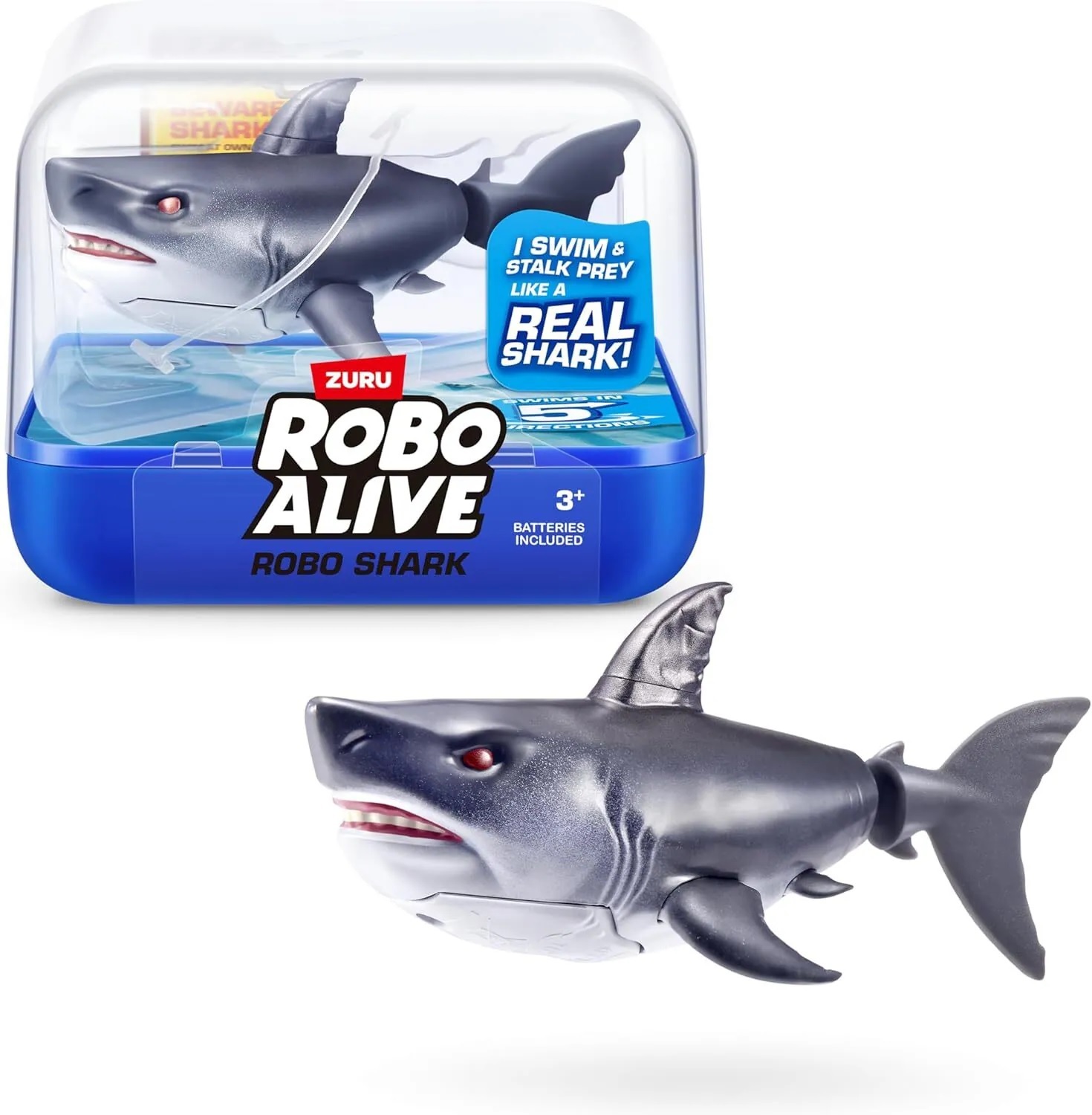 【玩具研究中心】Robo Alive-隨行鯊魚 隨機出貨一款
