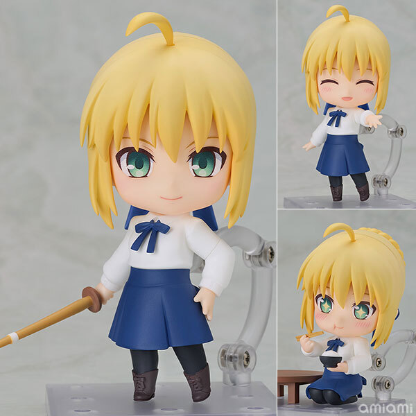 預訂10月 Good Smile Company  3078黏土人 Saber 便服Ver. Nendoroid Fate/stay night Saber: Casual Wear Ver. Pre-order