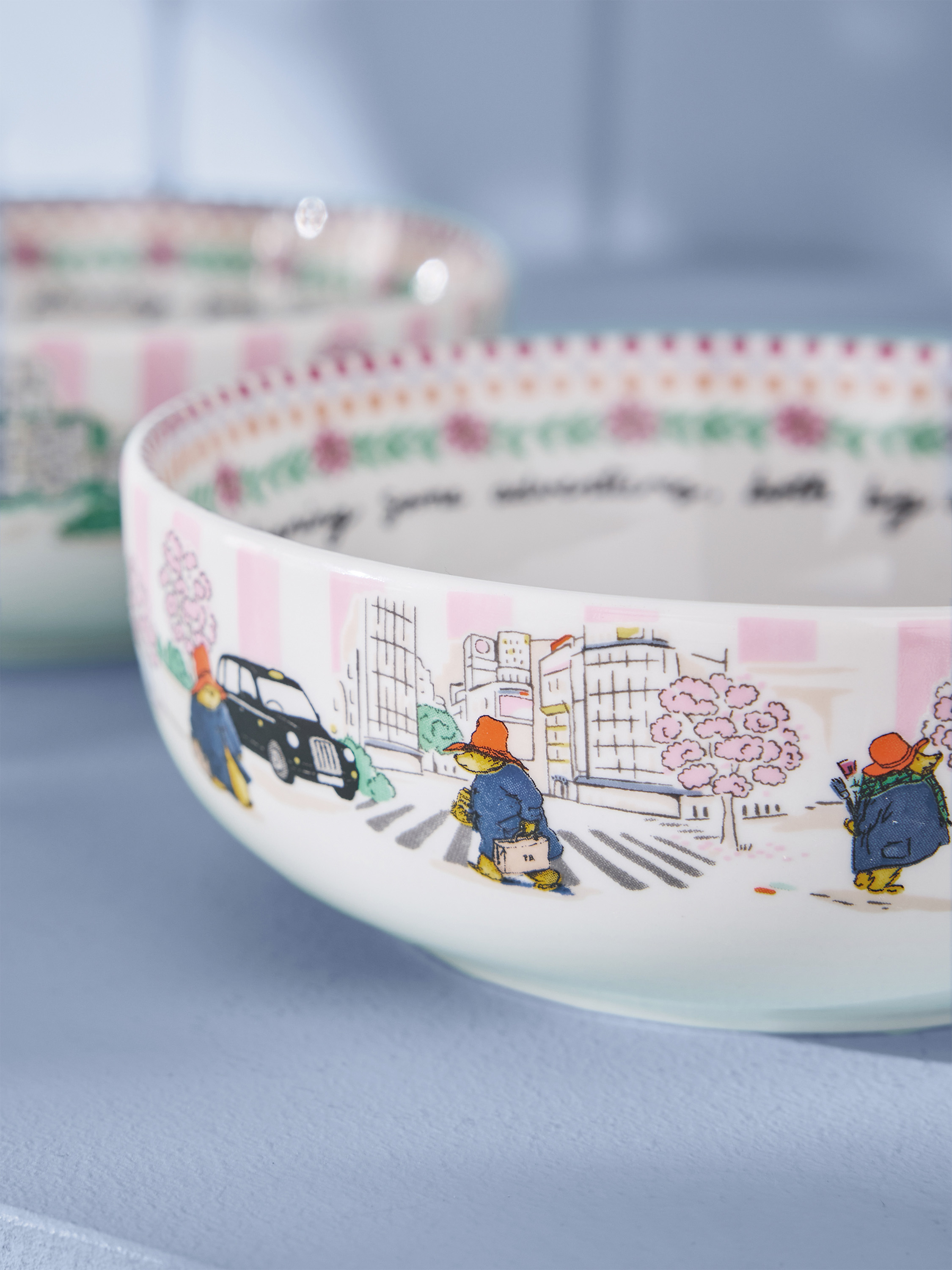 PADDINGTON AROUND THE WORLD 印花義麵深盤4入組