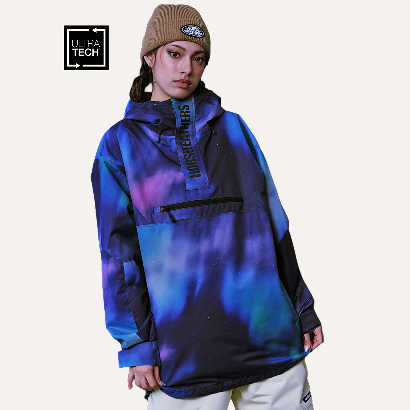 中性款防水透氣滑雪外套(15K/15K)_LARRAT JACKET