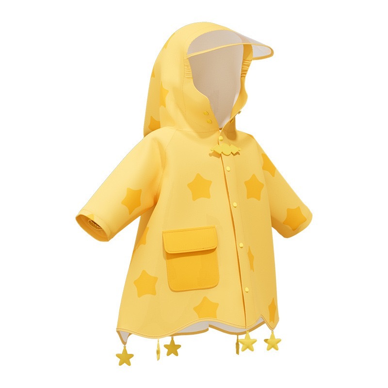 🌟韓版星星兒童雨衣
