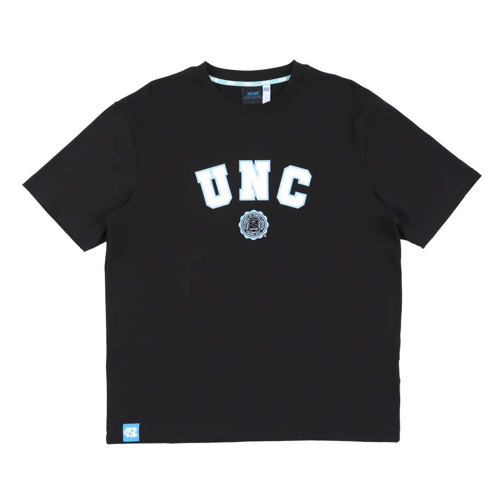 NCAA 短T 黑 NYU 學校縮寫 短袖 上衣 中性 7625101420
