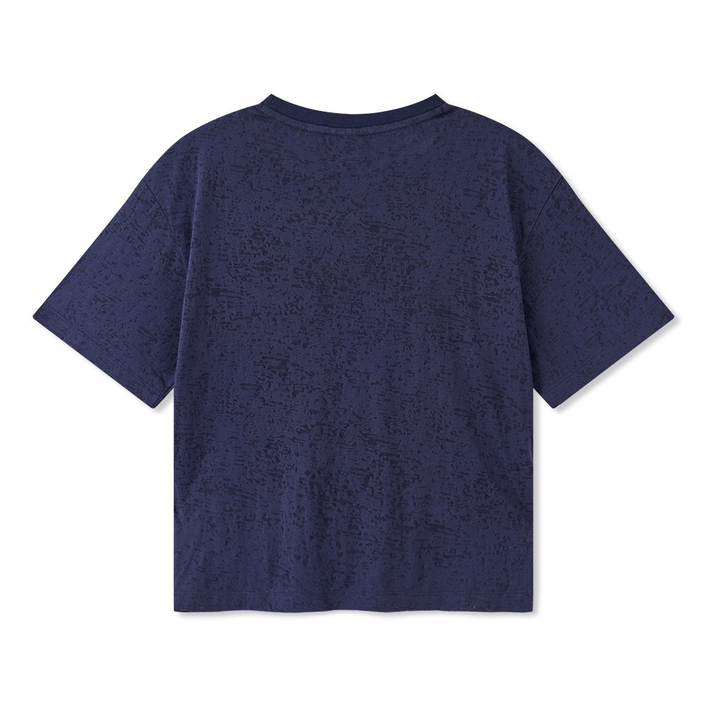 Ladies Burn-out Short Sleeves Tee