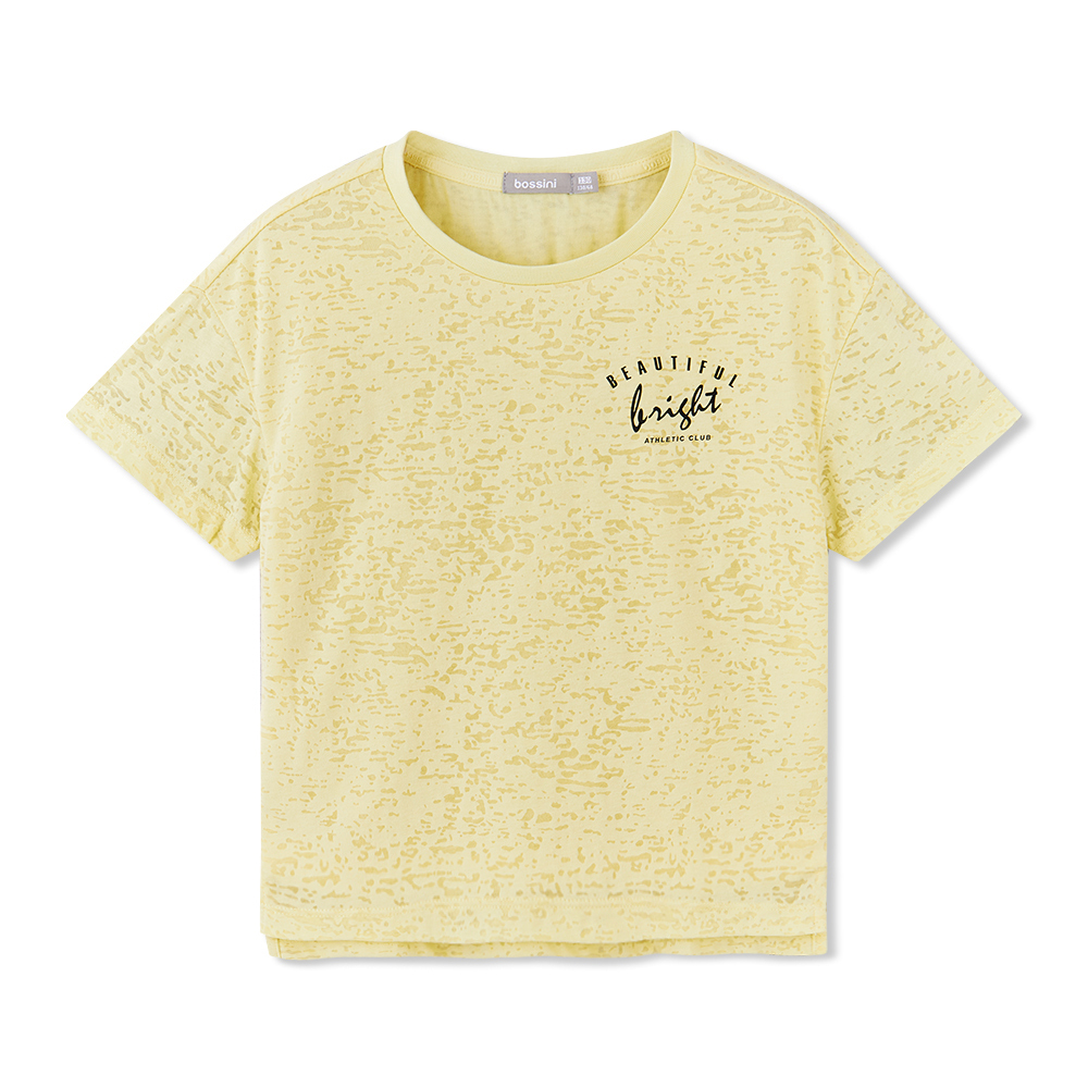 Girls Burn-out Short Sleeves Tee