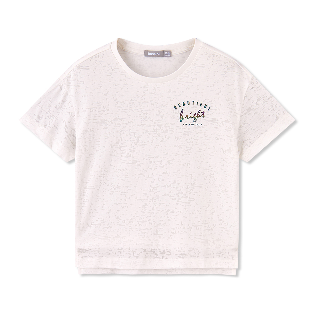 Girls Burn-out Short Sleeves Tee