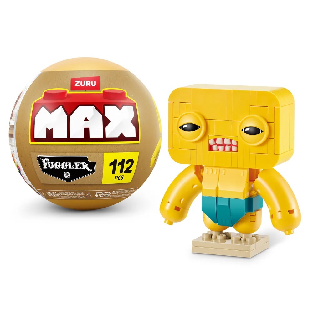 【玩具研究中心】MAX積木膠囊-Fuggler黃色牙齒怪