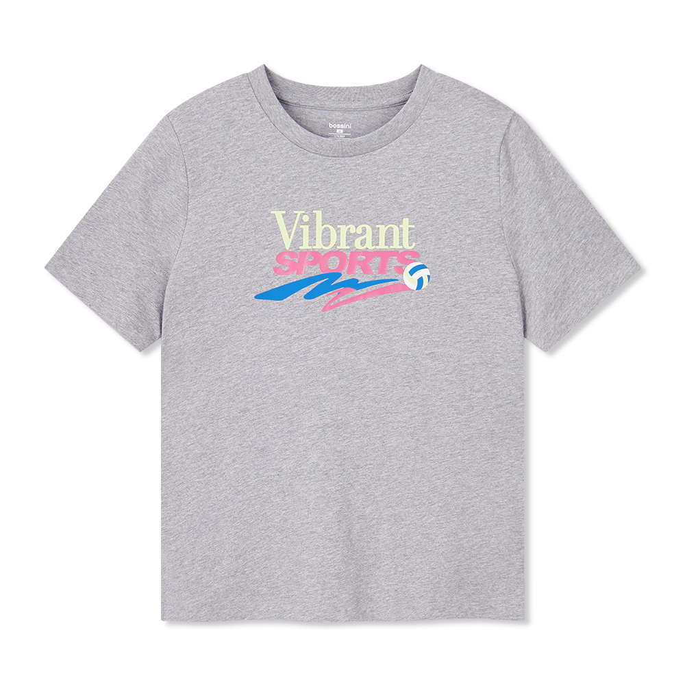 Ladies Print Short Sleeves Tee