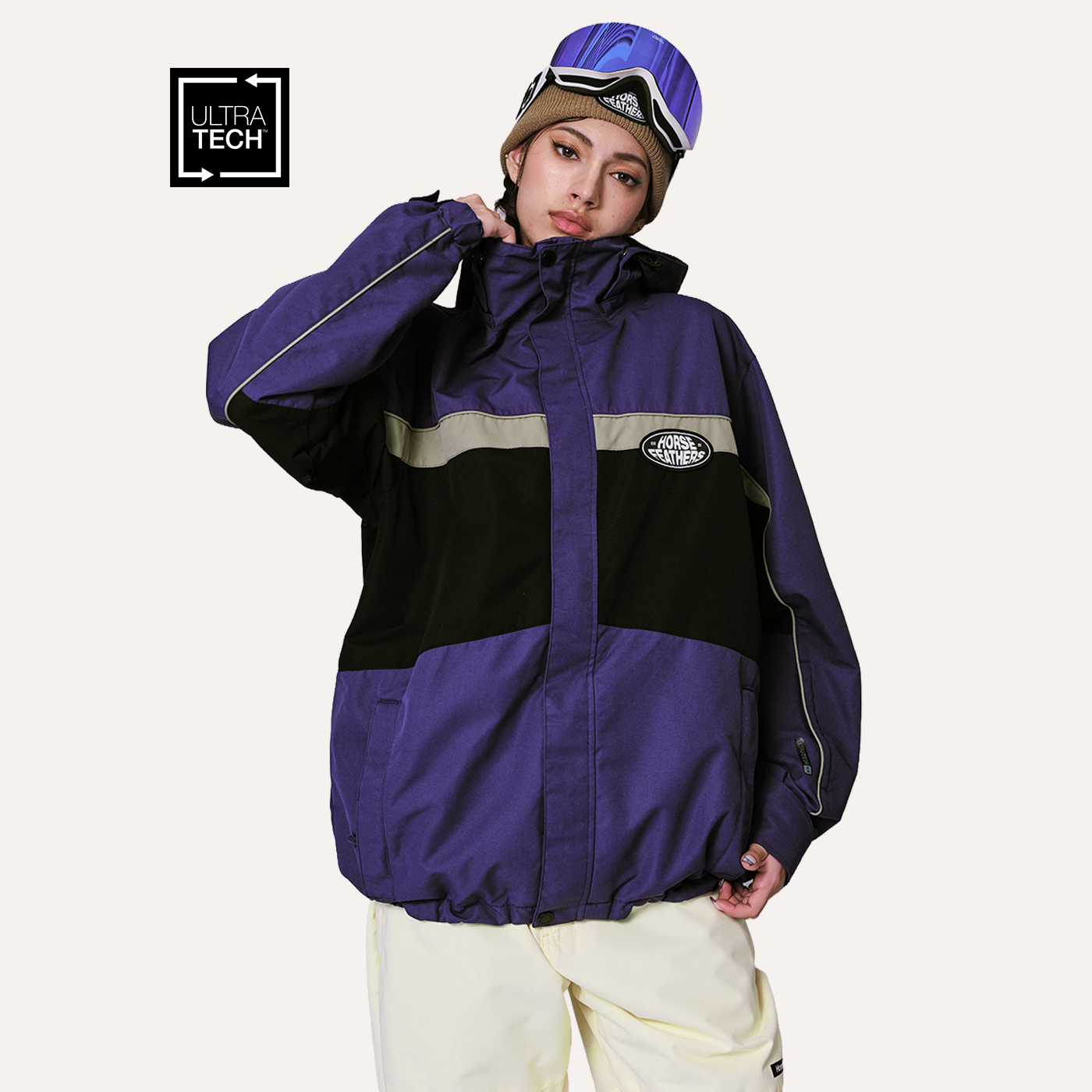 中性款防水透氣滑雪外套(15K/15K)_MORRIS JACKET