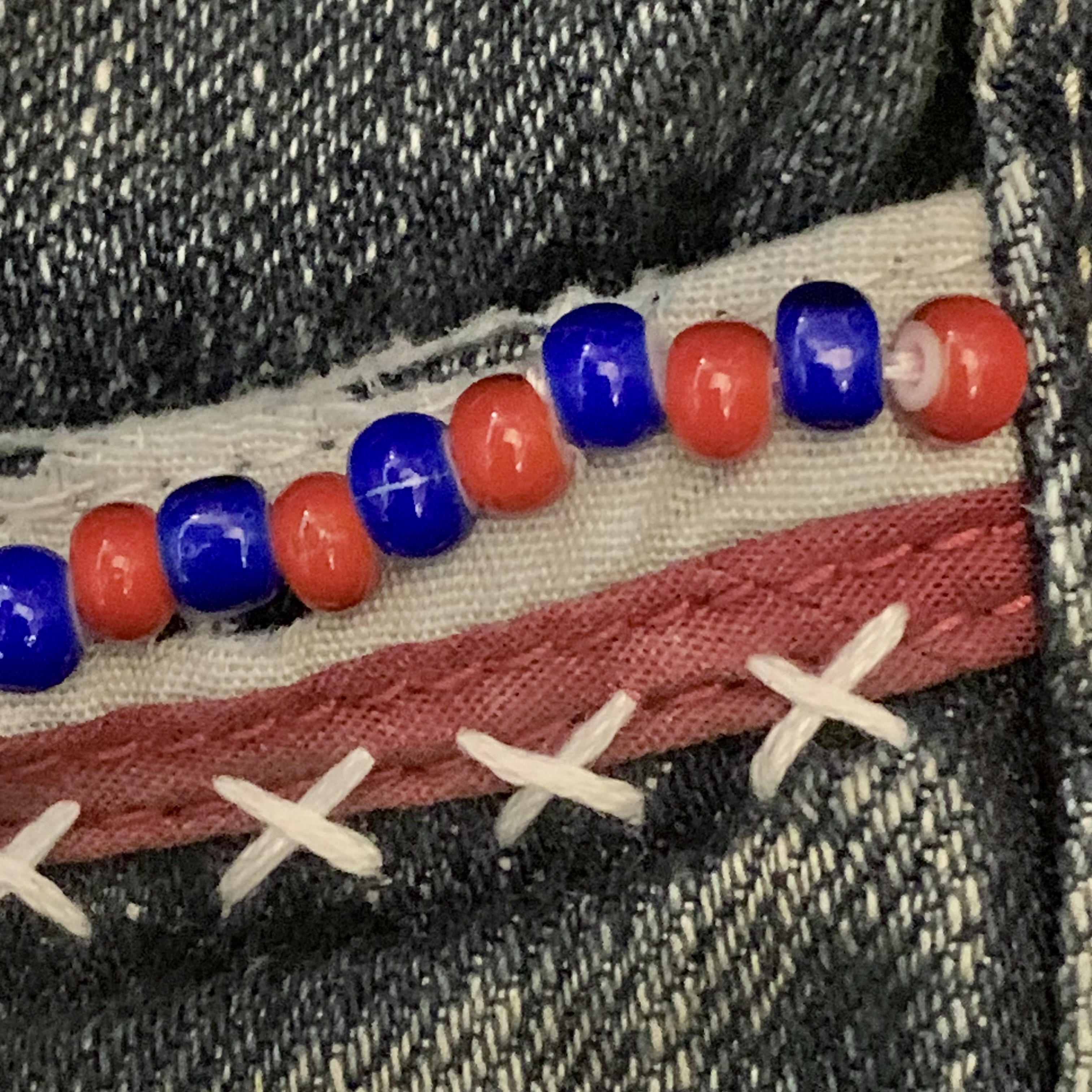LAST PCS: NEIGHBORHOOD 2026 S/S SAVAGE DENIM DP WIDE PANTS *BEADS - INDIGO SIZE M = W34 IN STOCK NOW (現貨發售中)