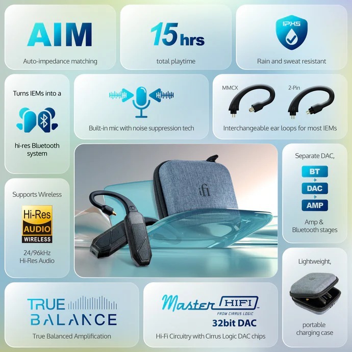 iFi Audio GO pod Air features