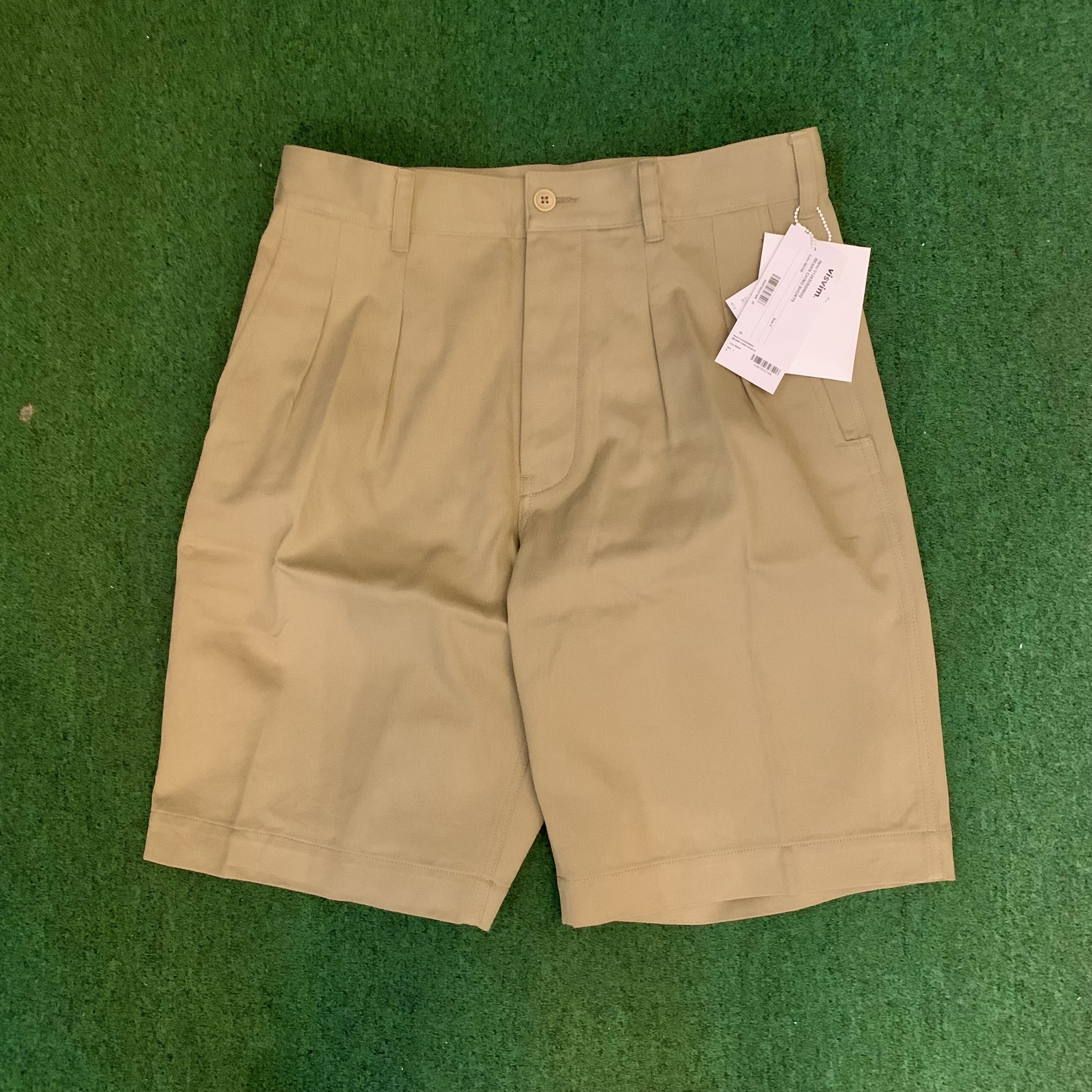 VISVIM 2026 S/S BEARN CHINO SHORTS *SPOT LIMITED - BEIGE