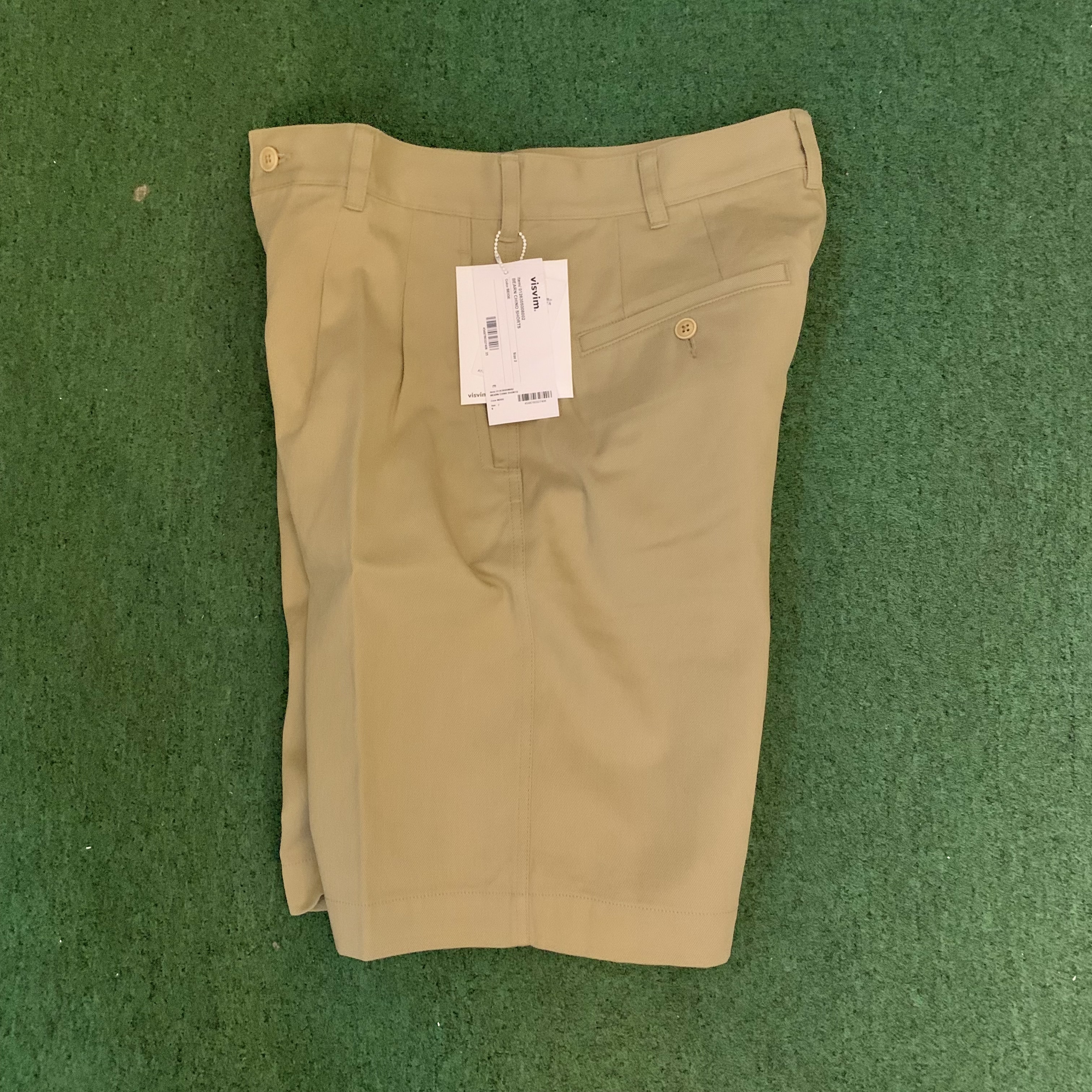 VISVIM 2026 S/S BEARN CHINO SHORTS *SPOT LIMITED - BEIGE