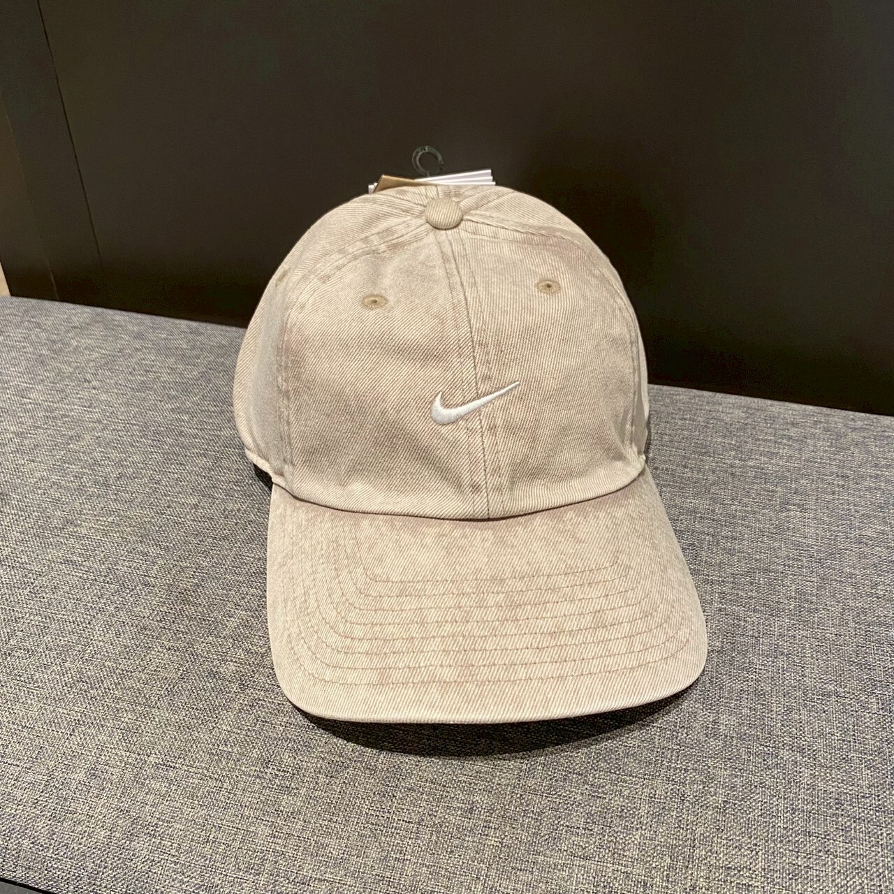 Nike Club Cap Denim 刺繡水洗老帽 HF0383-009